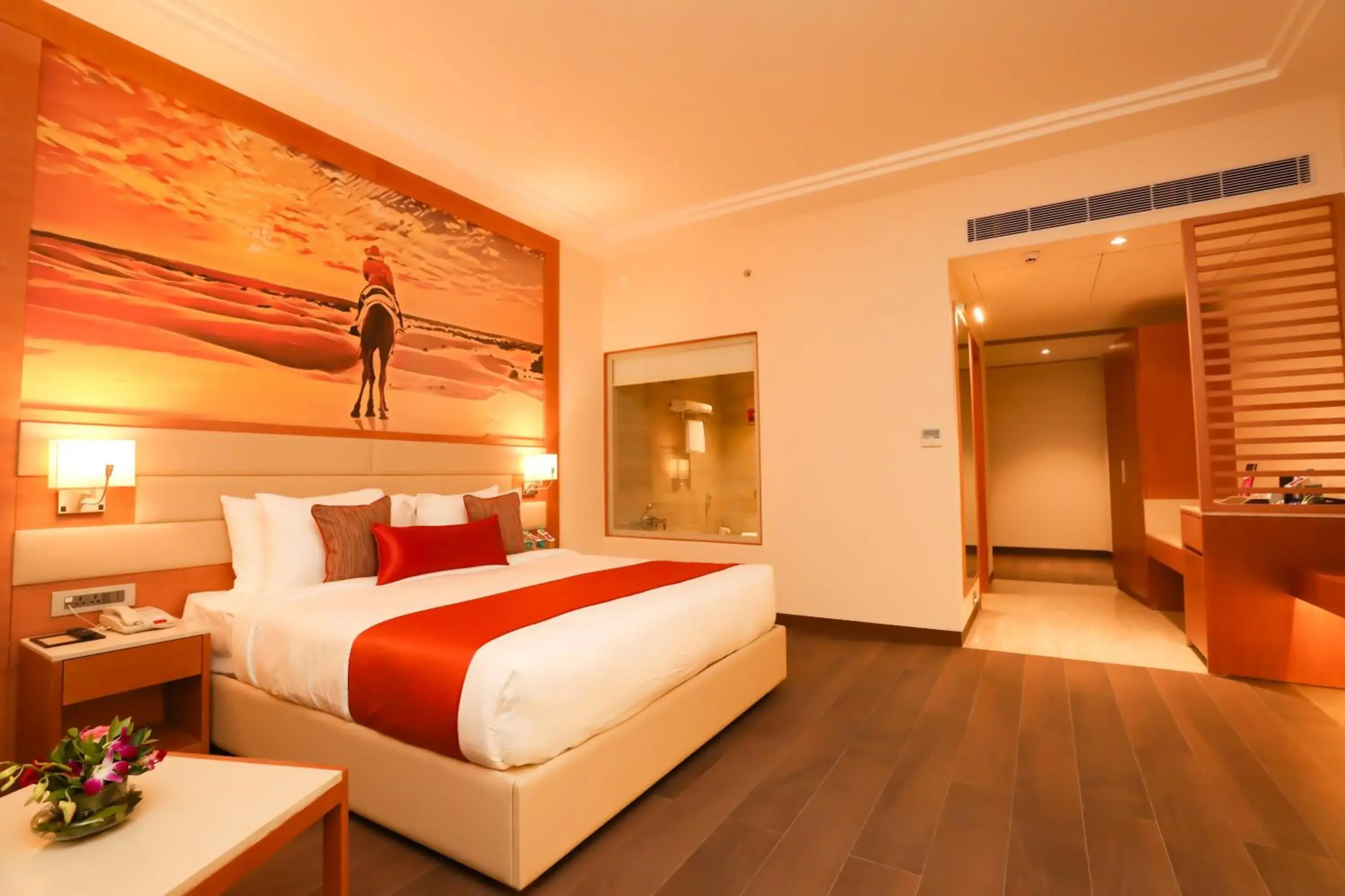 Bedroom, Bed in Regenta Central Udaipur, Court Circle Bedroom, Bed in Regenta Central Udaipur, Court Circle