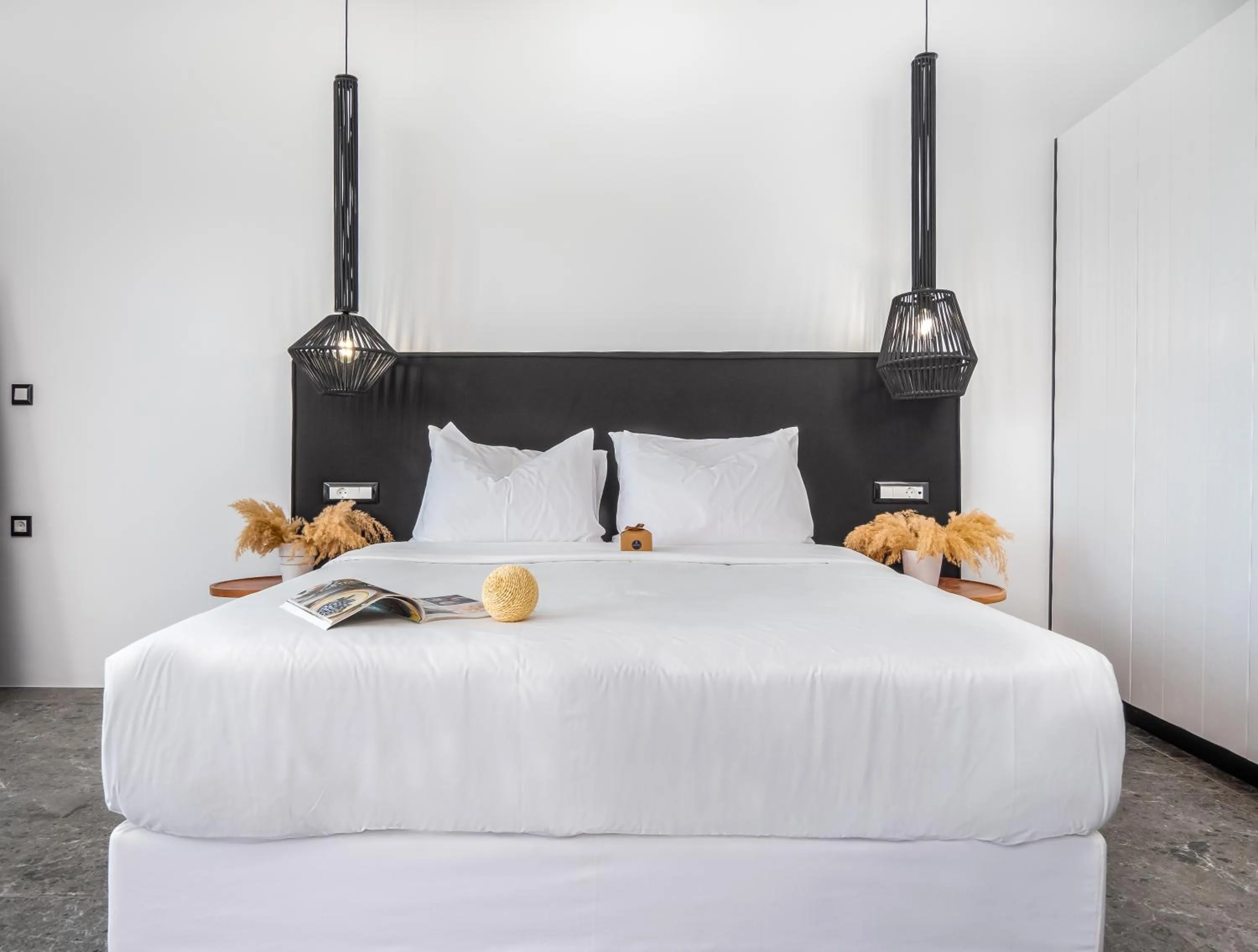 Bed in Kalypso Suites Hotel - Adults Only