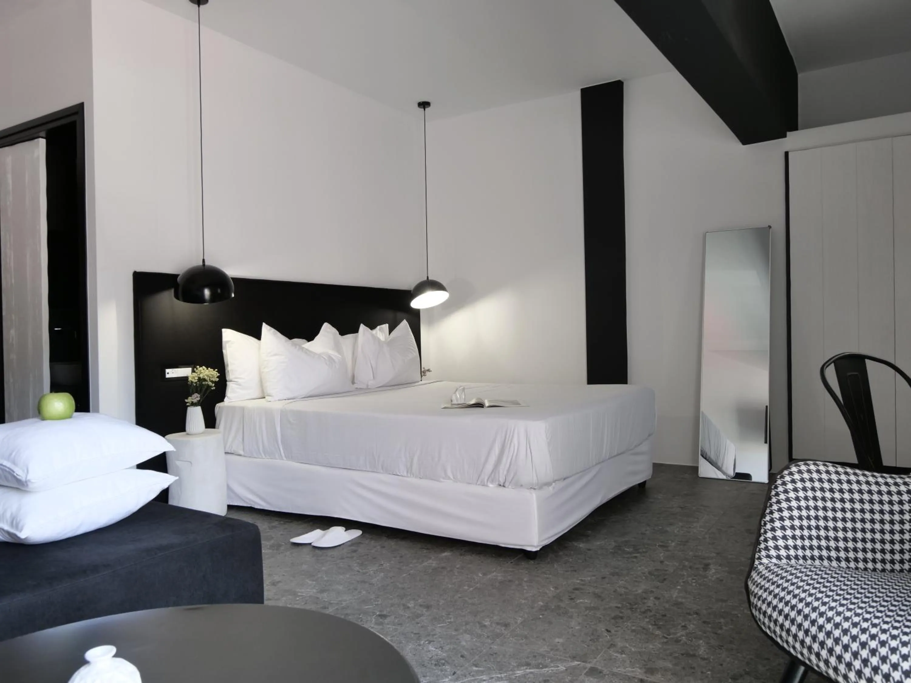 Bed in Kalypso Suites Hotel - Adults Only