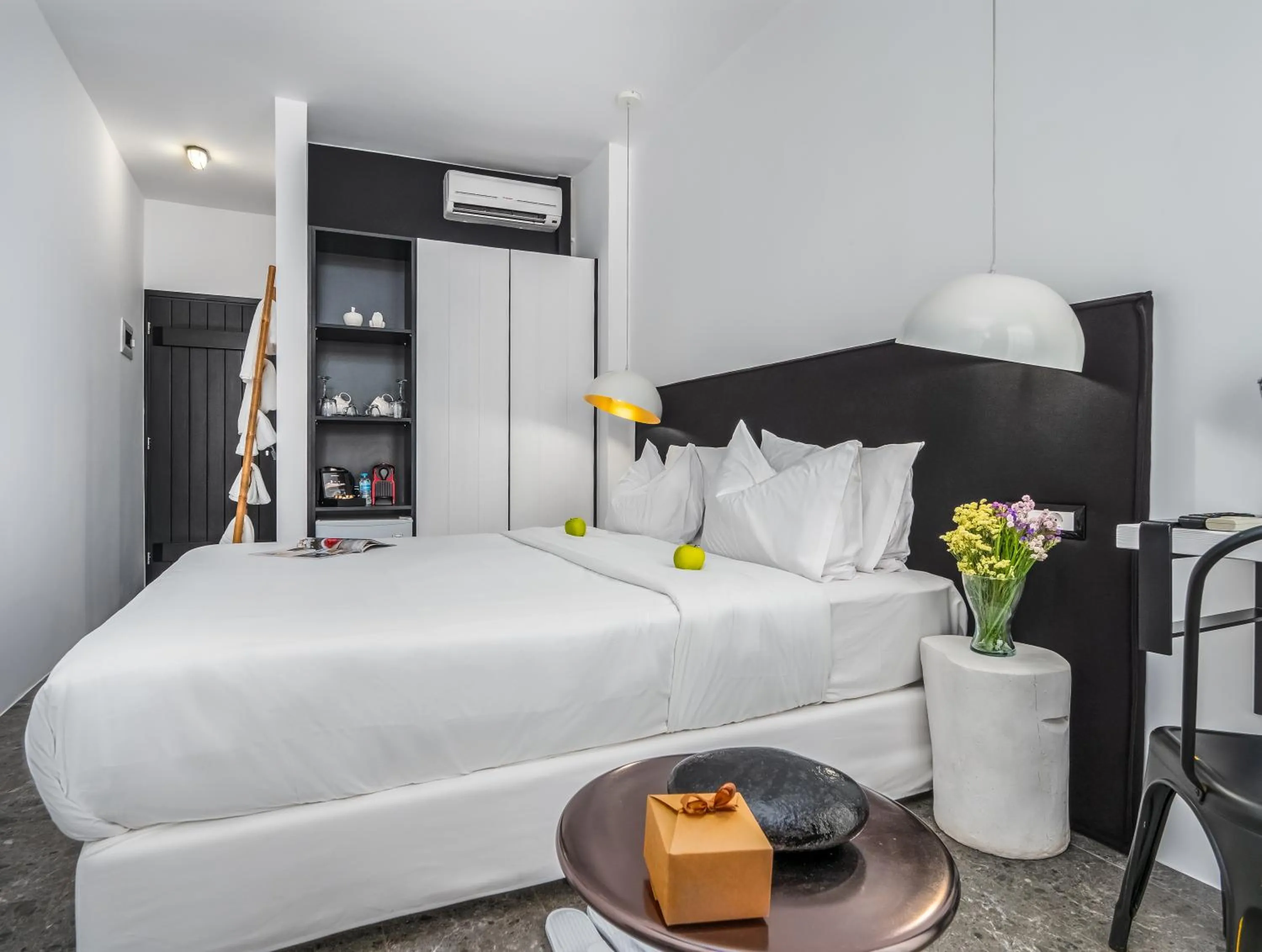 Photo of the whole room, Bed in Kalypso Suites Hotel - Adults Only