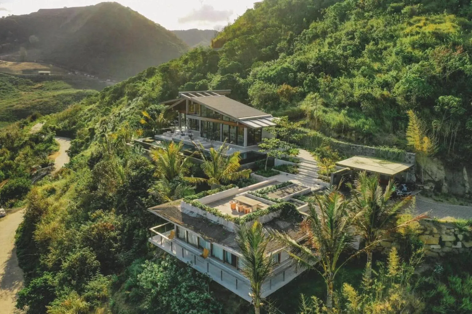 Bird's eye view in Tampah Hills