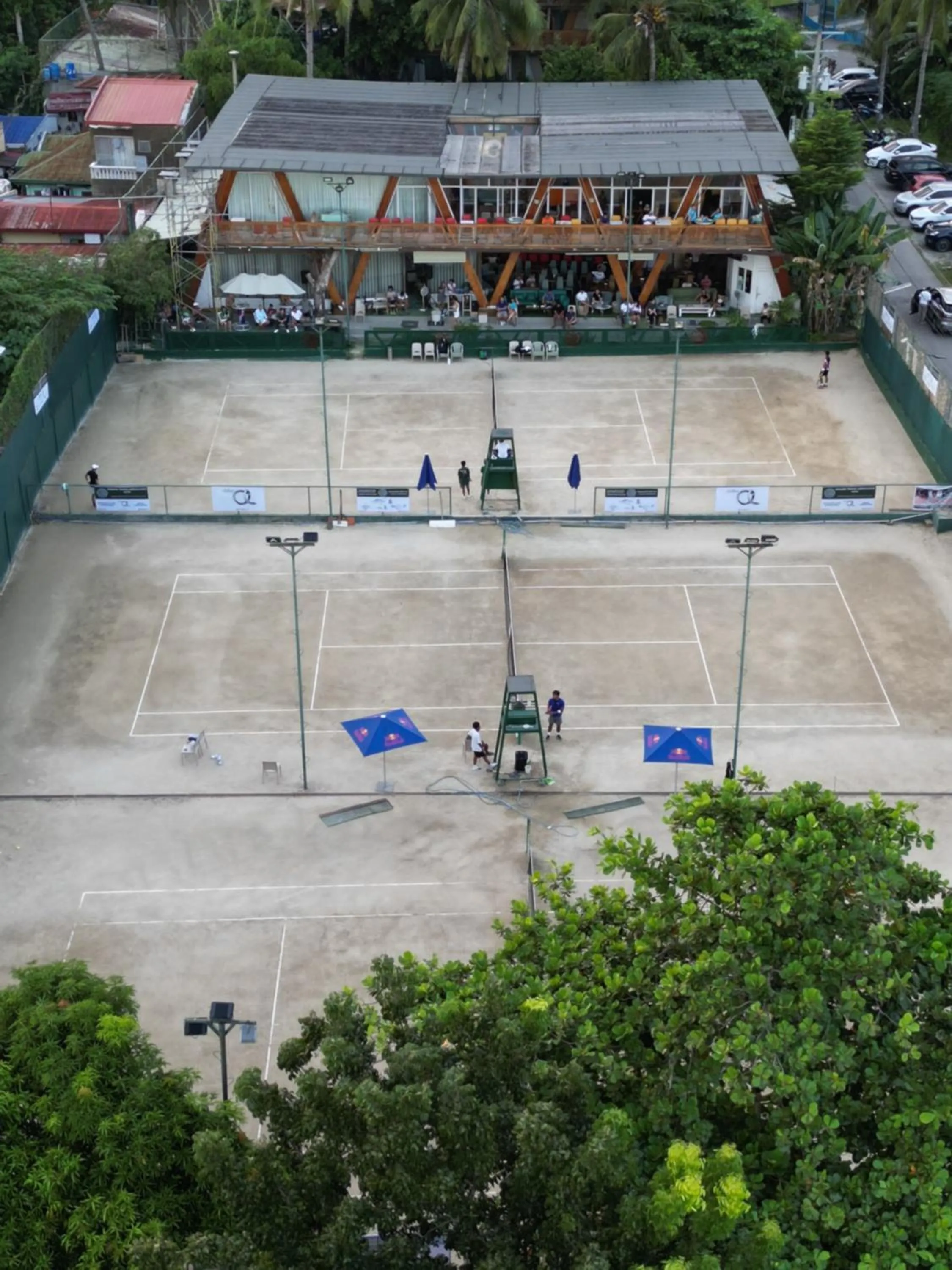 Tennis court in Asmara Urban Resort & Lifestyle Village Powered by ASTON