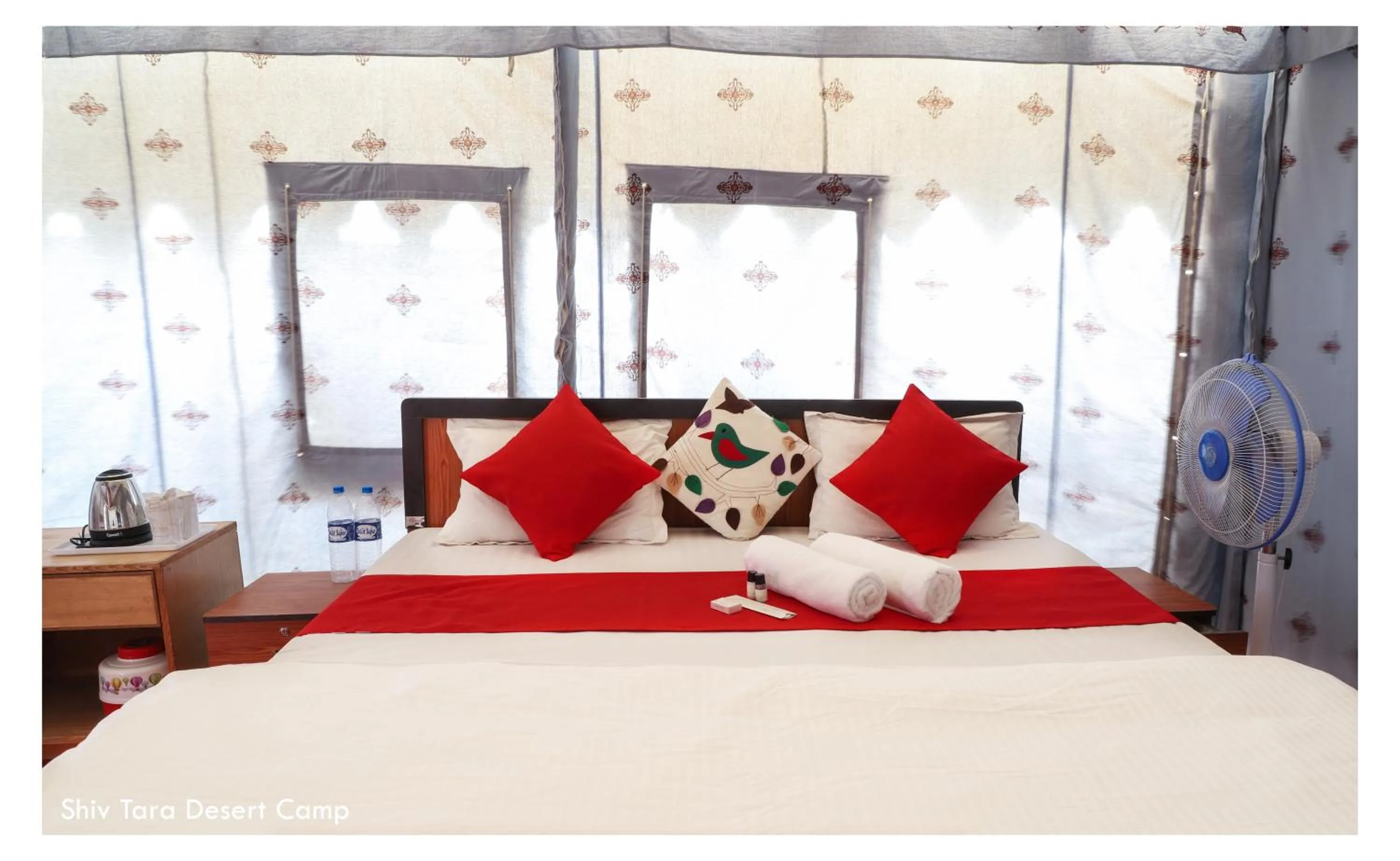 Bedroom, Bed in Shiv Tara Desert Camp