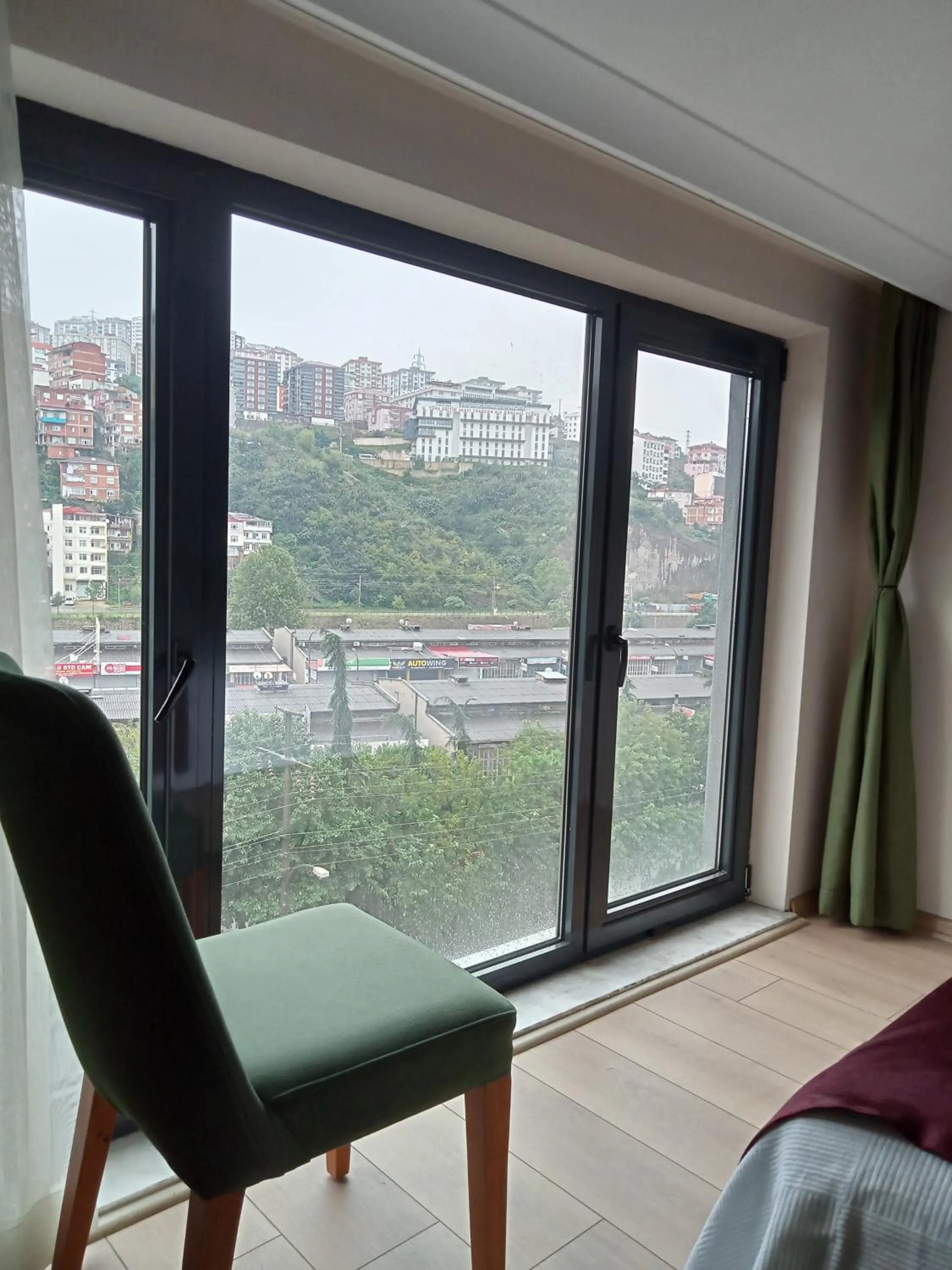 View (from property/room), Bed in KURT OTEL