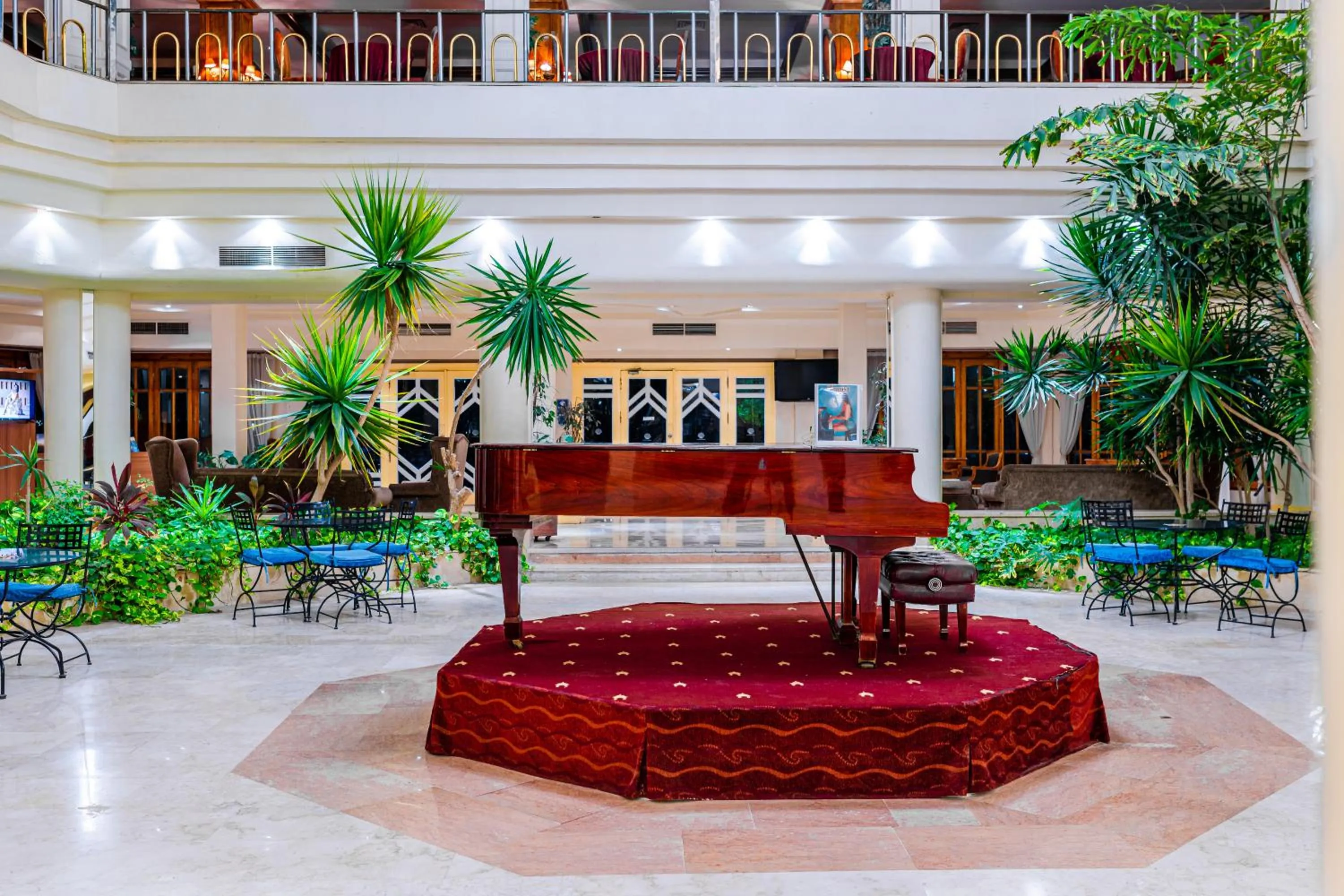 Lobby or reception in The Grand Hotel, Hurghada