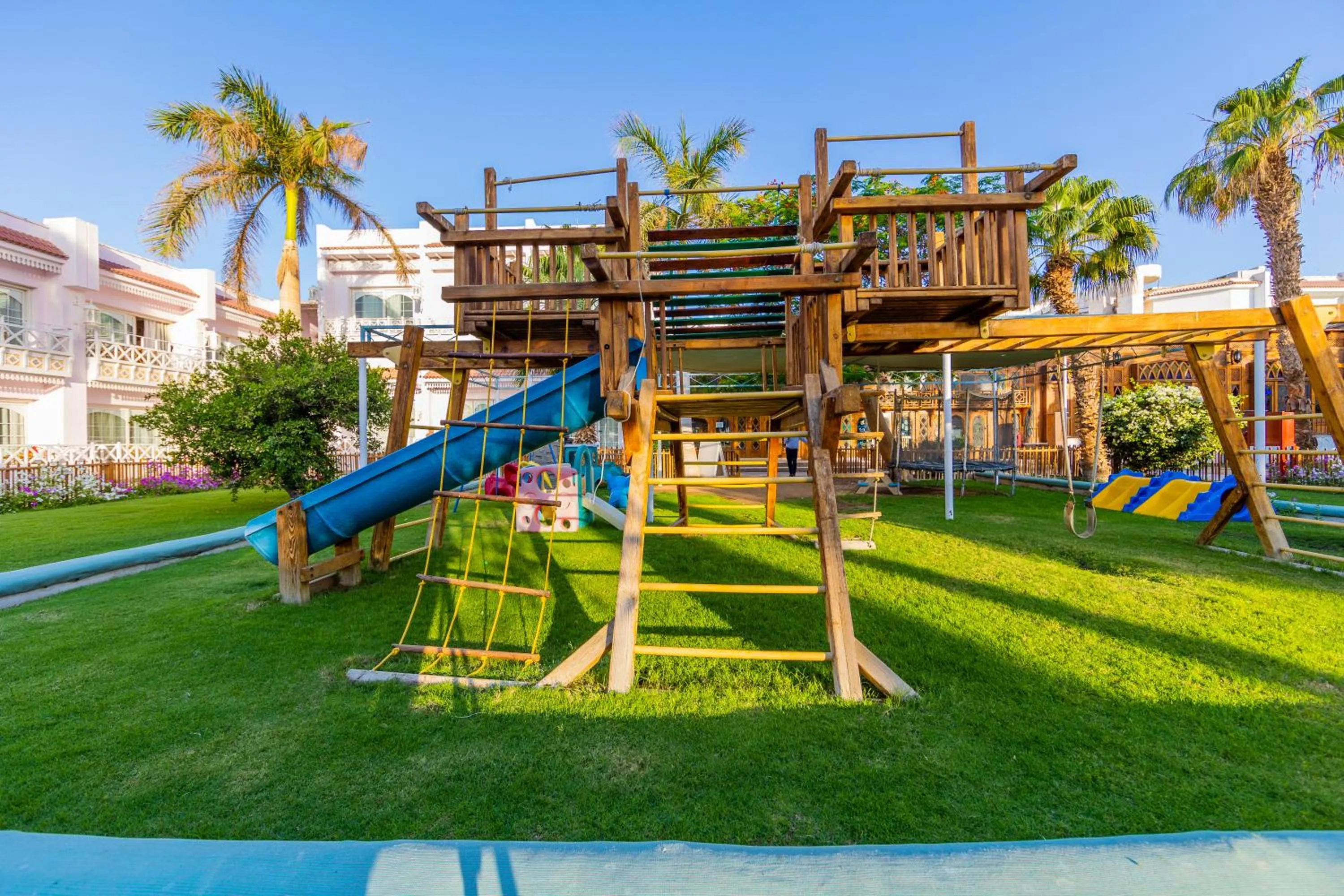 Children play ground, Children's Play Area in The Grand Hotel, Hurghada