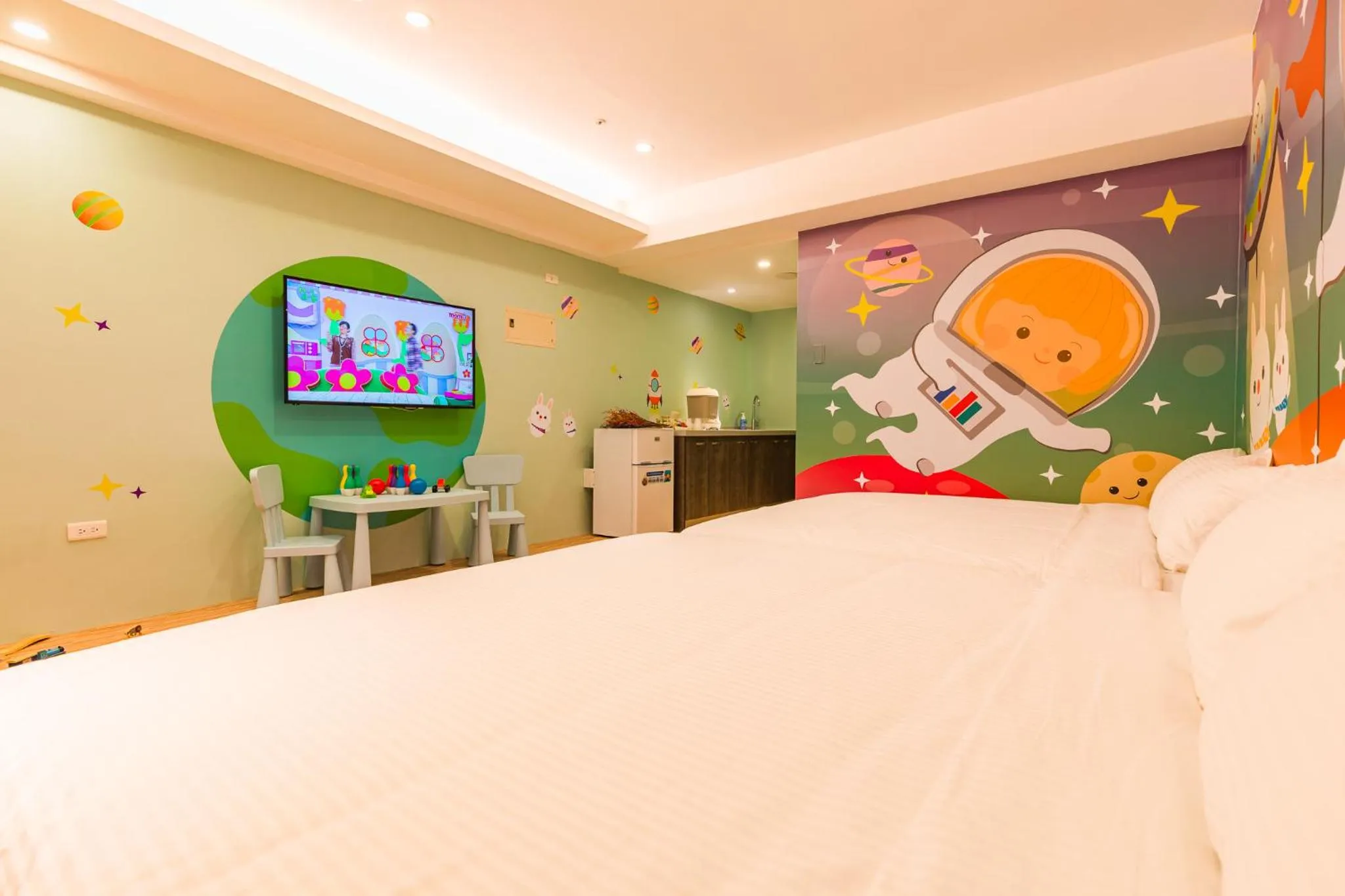 Photo of the whole room, Bed in 閣樂親子旅宿Kids Fun Hotel