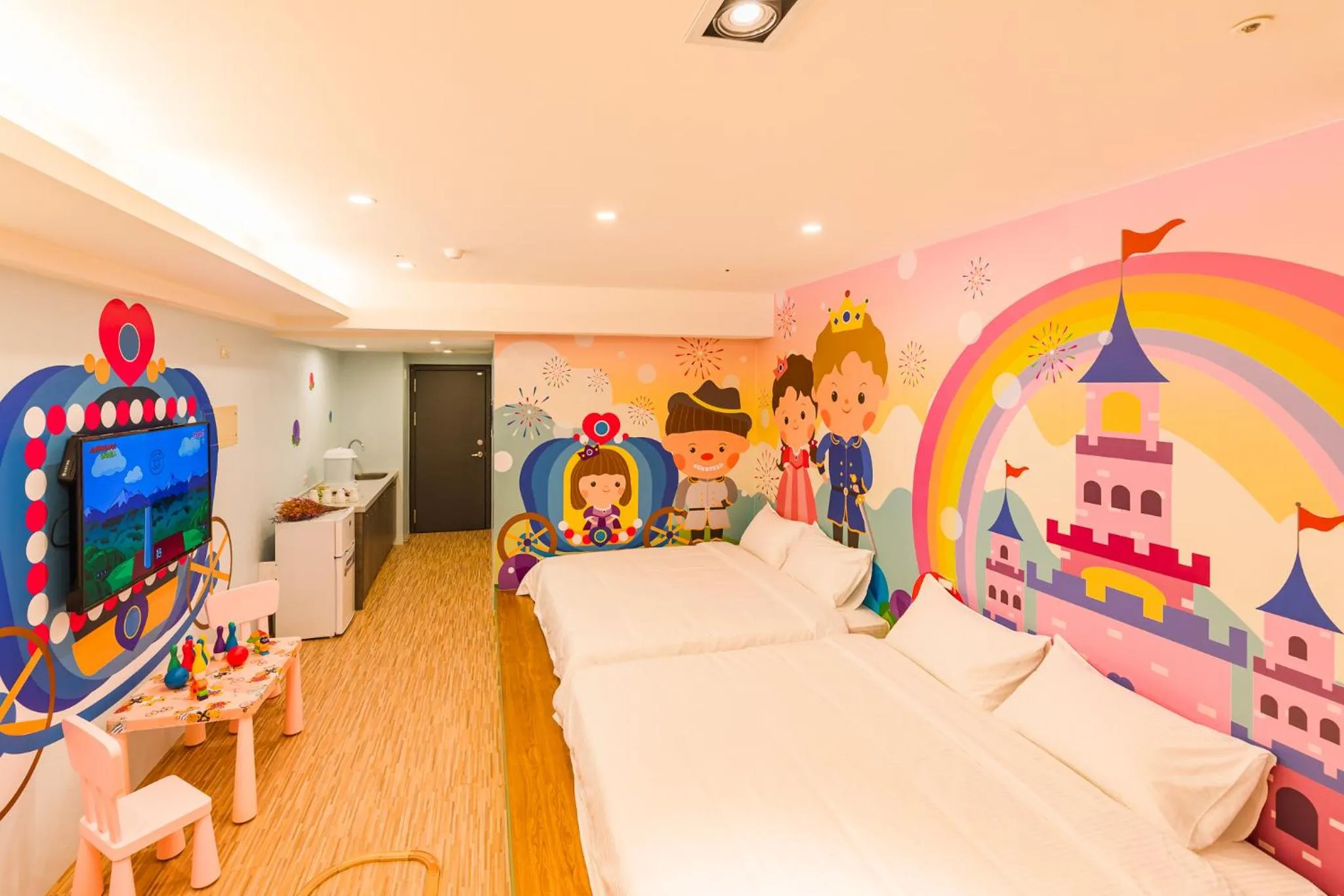 Photo of the whole room, Bed in 閣樂親子旅宿Kids Fun Hotel