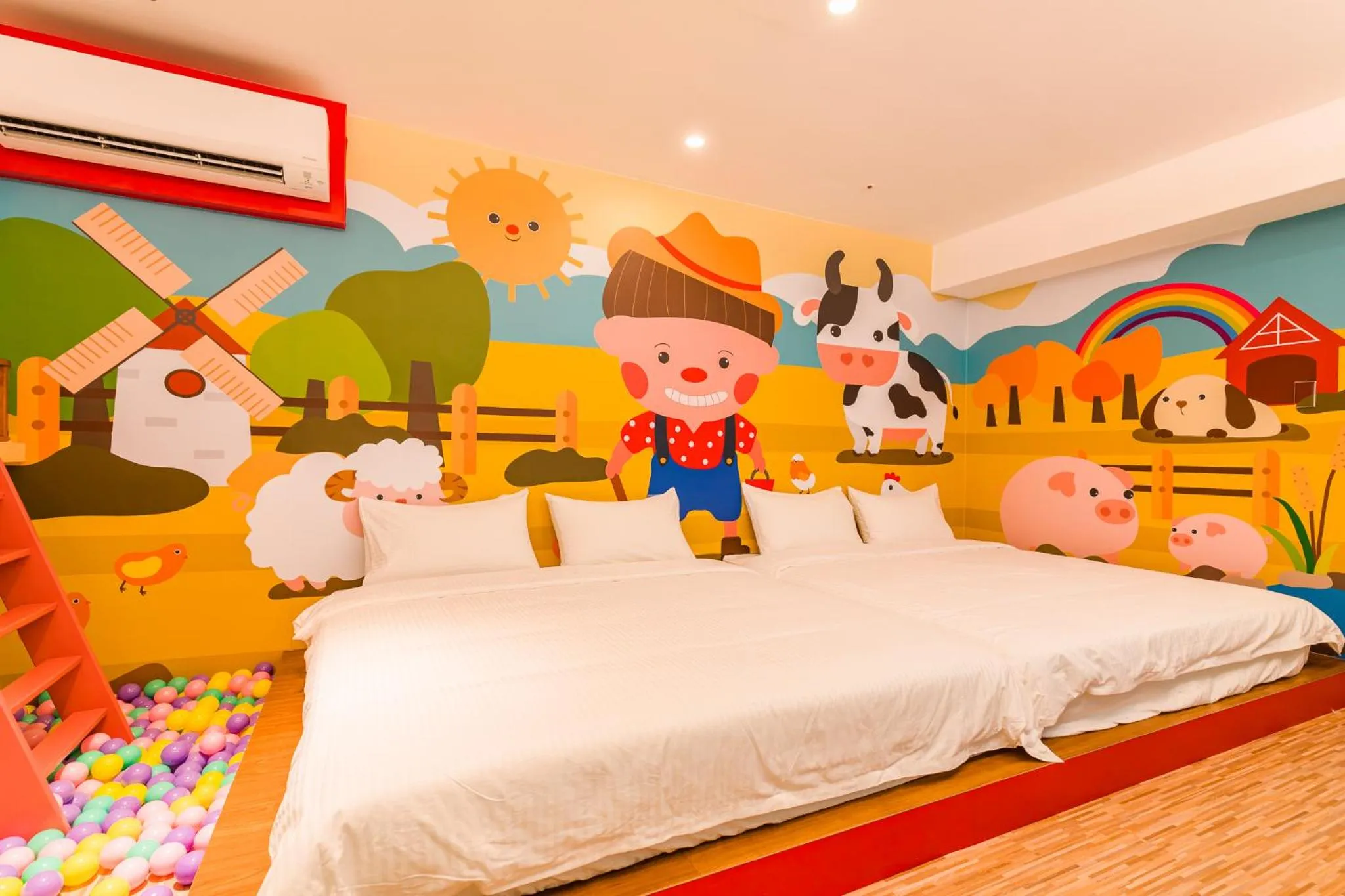 Photo of the whole room, Bed in 閣樂親子旅宿Kids Fun Hotel