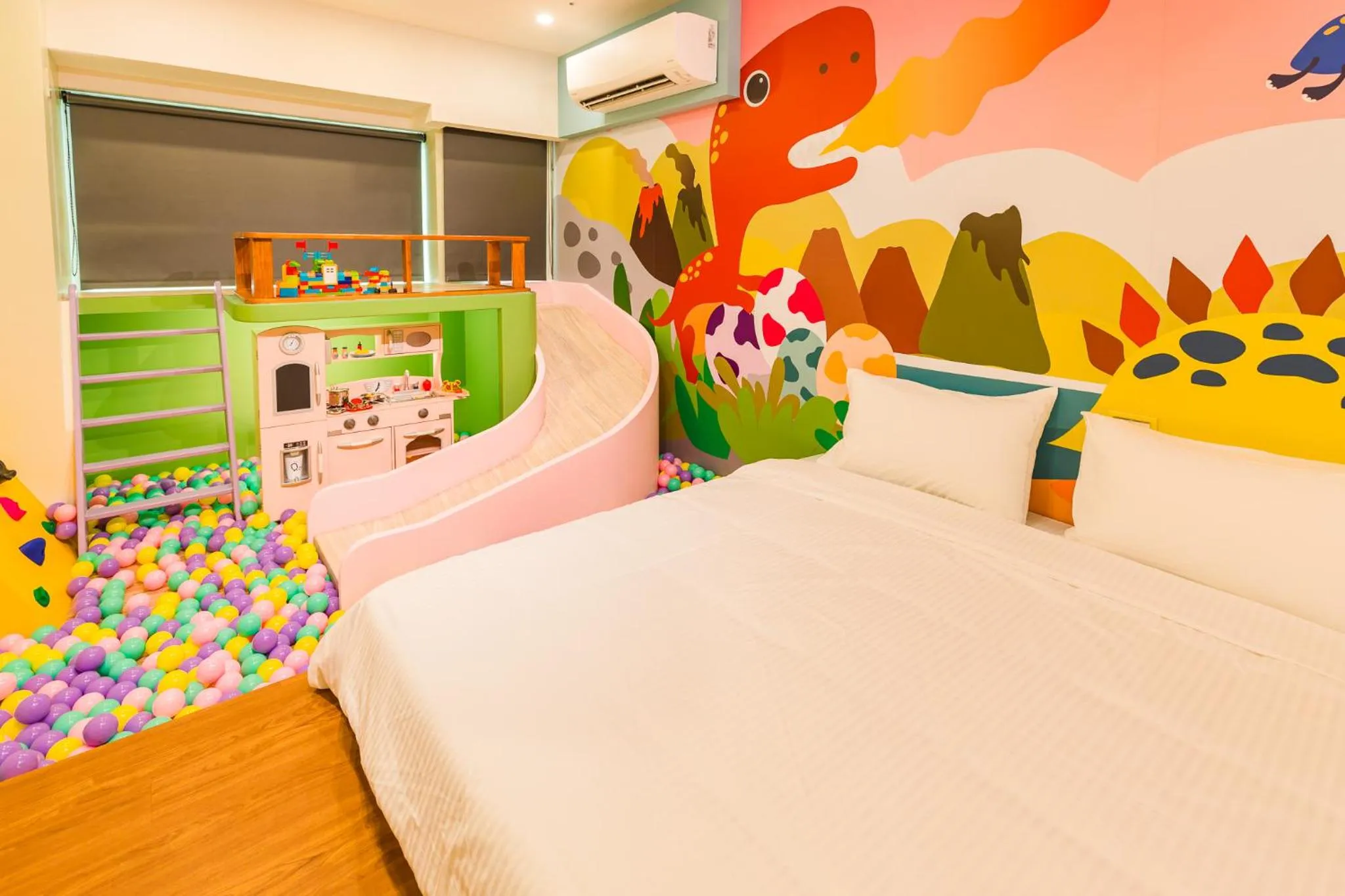 Photo of the whole room, Bed in 閣樂親子旅宿Kids Fun Hotel