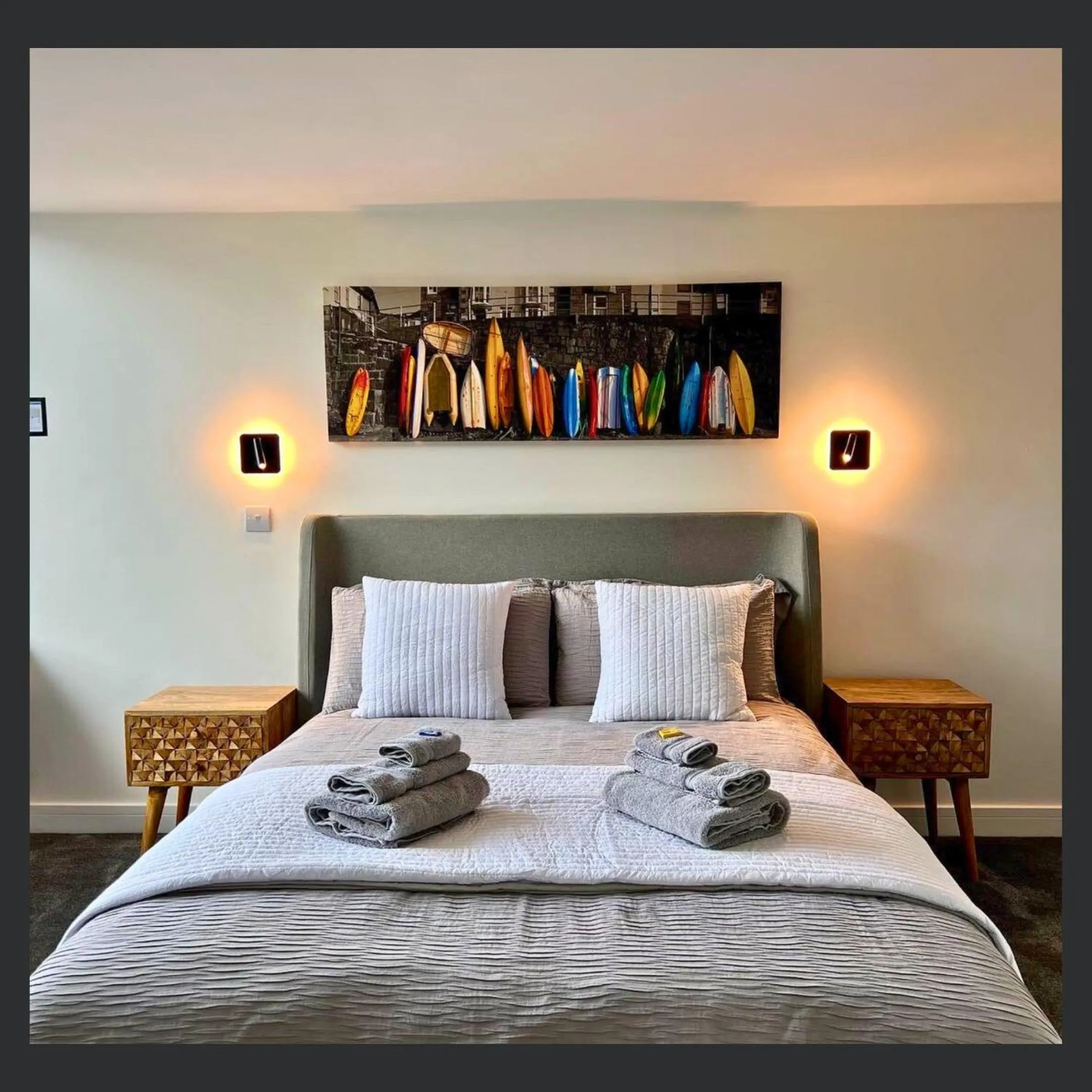 Bed in Uno St Ives - Boutique Luxury Accommodation