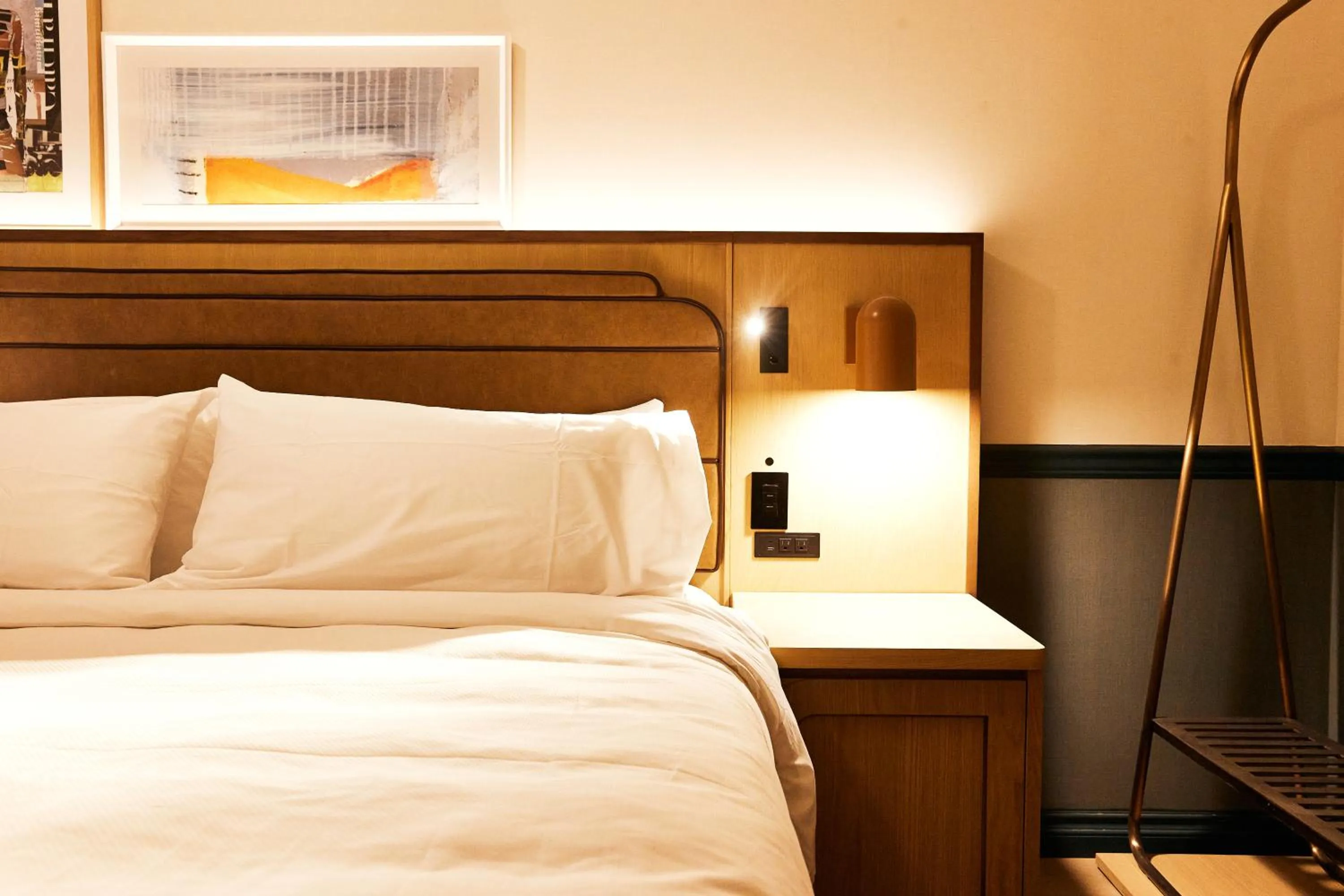 Bed in Strathcona Hotel