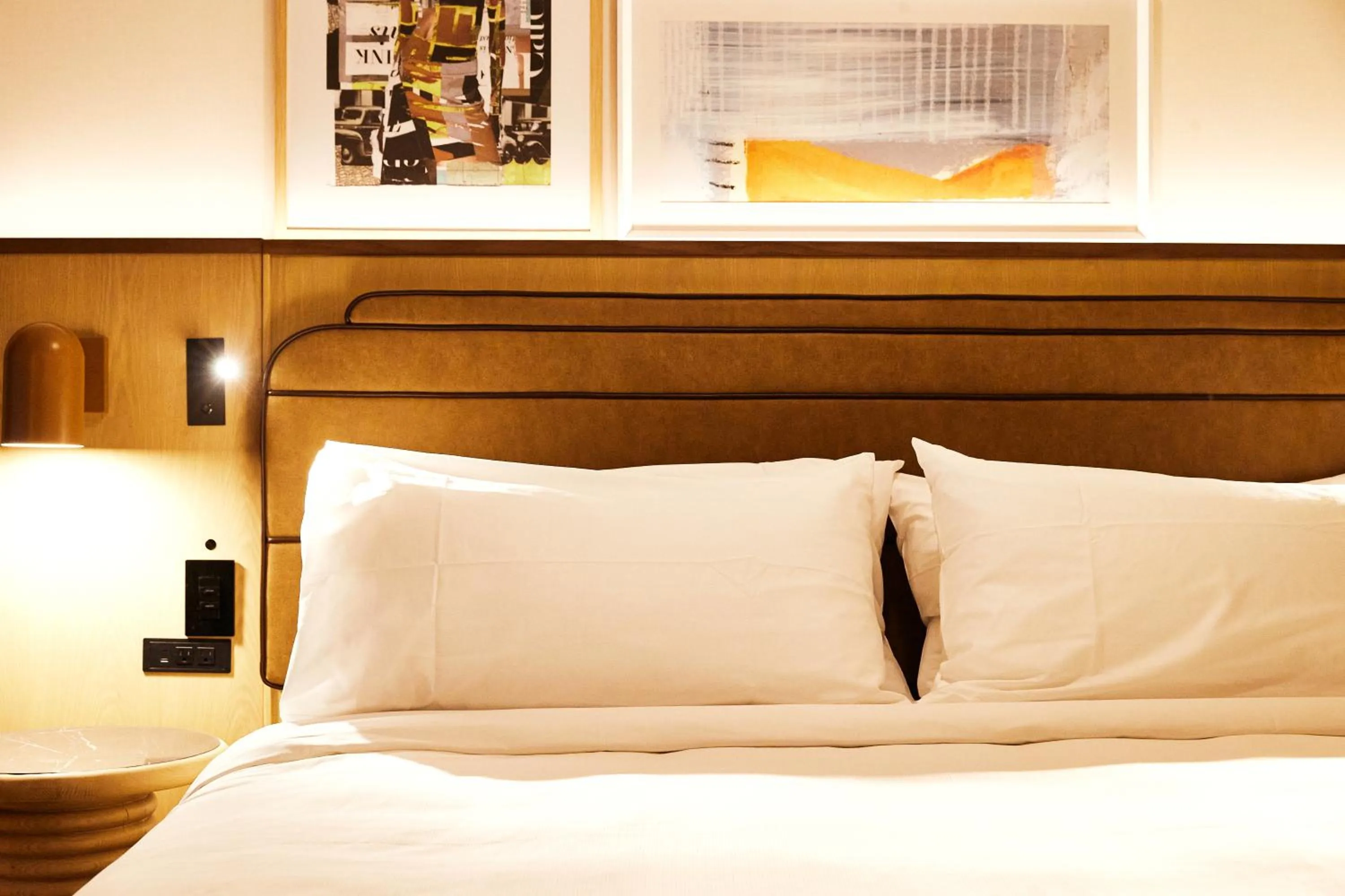 Bed in Strathcona Hotel