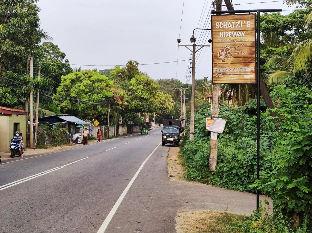 Facade/entrance in Schatzi's Hideaway