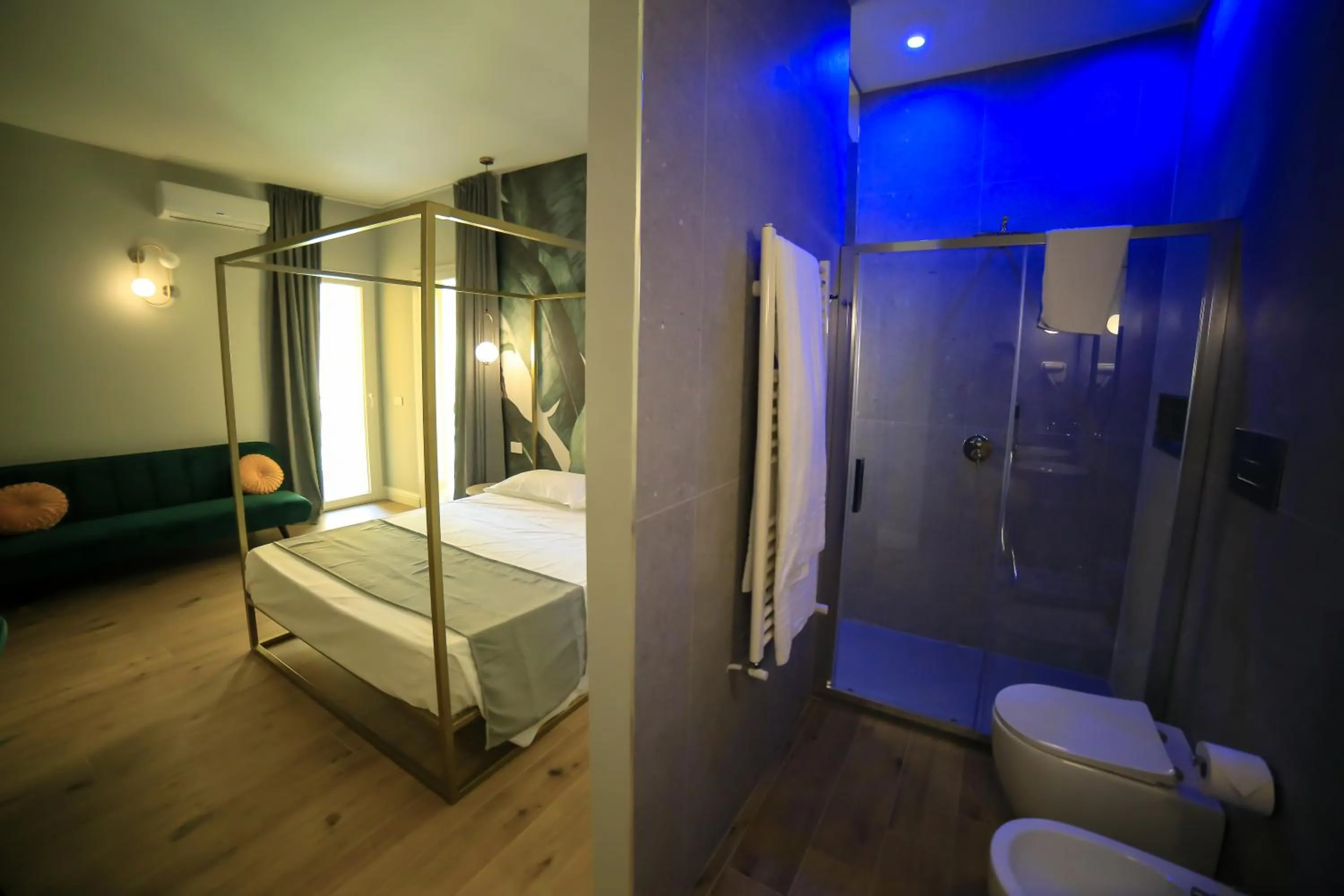 Bed in Krysos Luxury Rooms