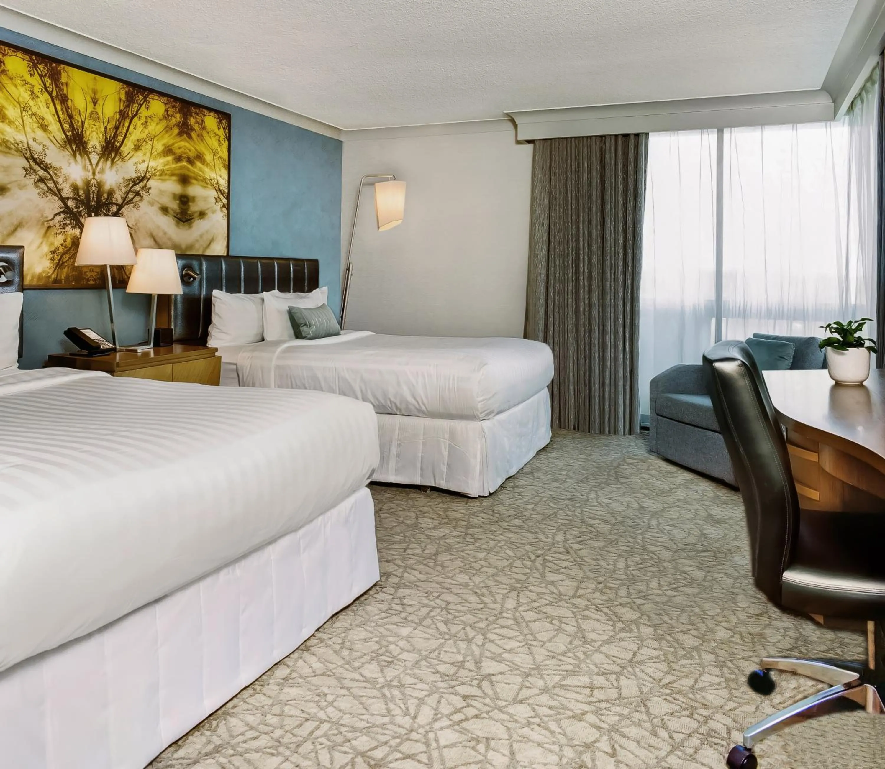 Photo of the whole room, Bed in Crowne Plaza Toronto - North York by IHG
