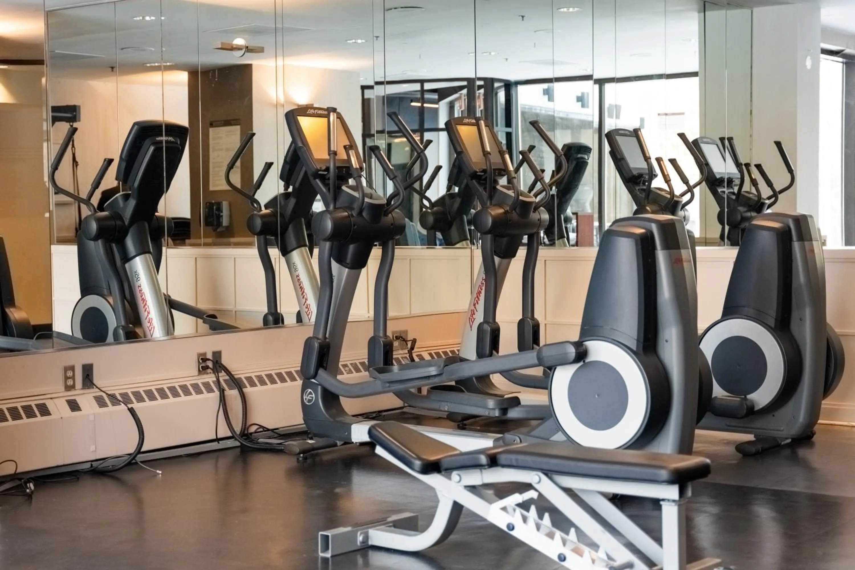 Fitness centre/facilities in Crowne Plaza Toronto - North York by IHG