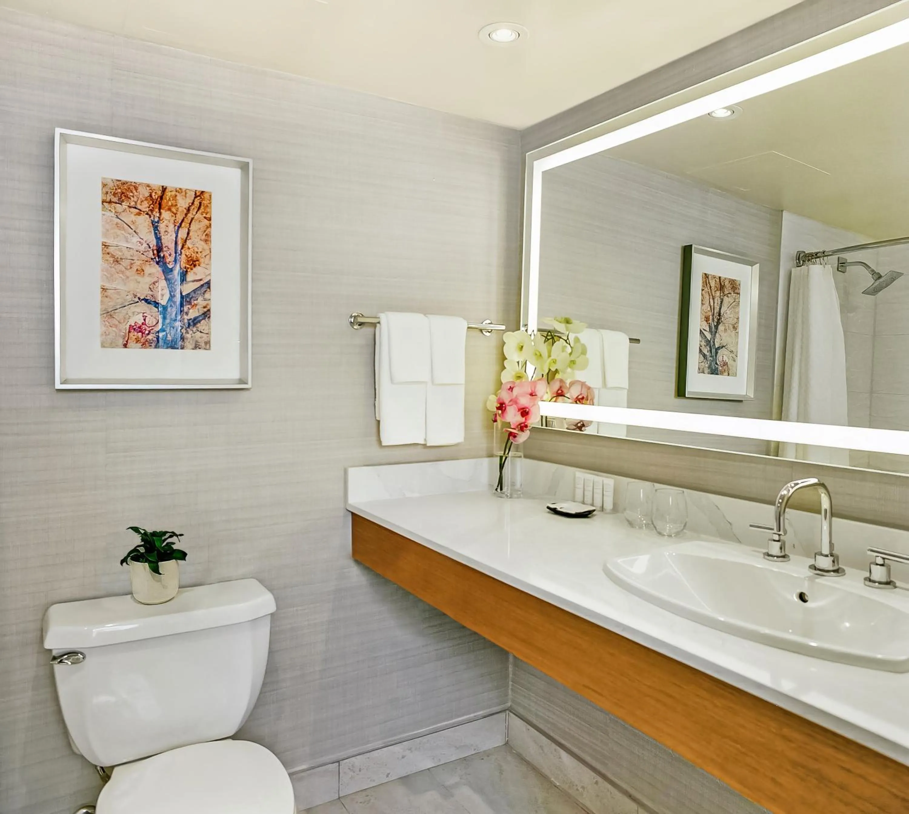Bathroom in Crowne Plaza Toronto - North York by IHG