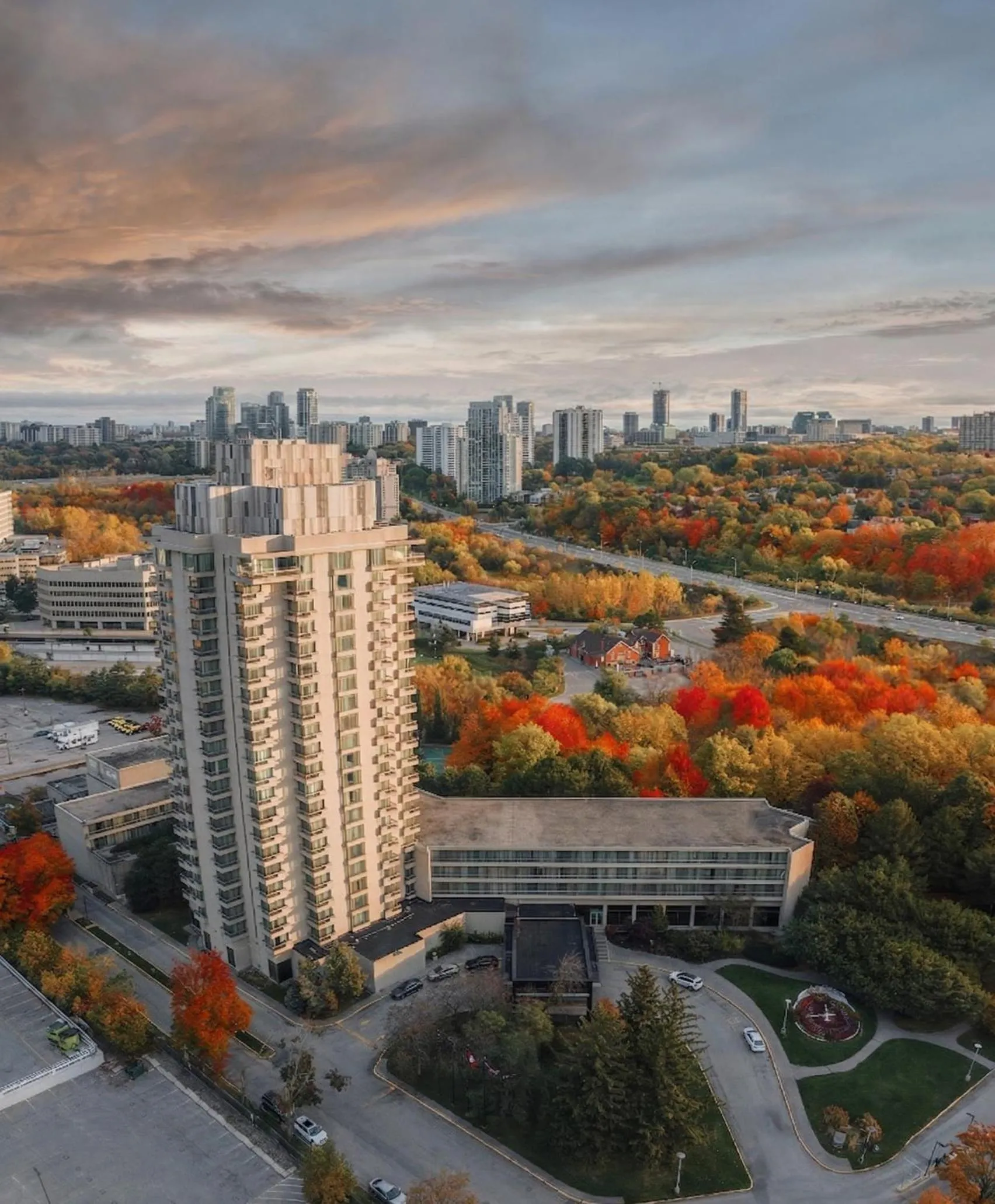 Bird's eye view in Crowne Plaza Toronto - North York by IHG
