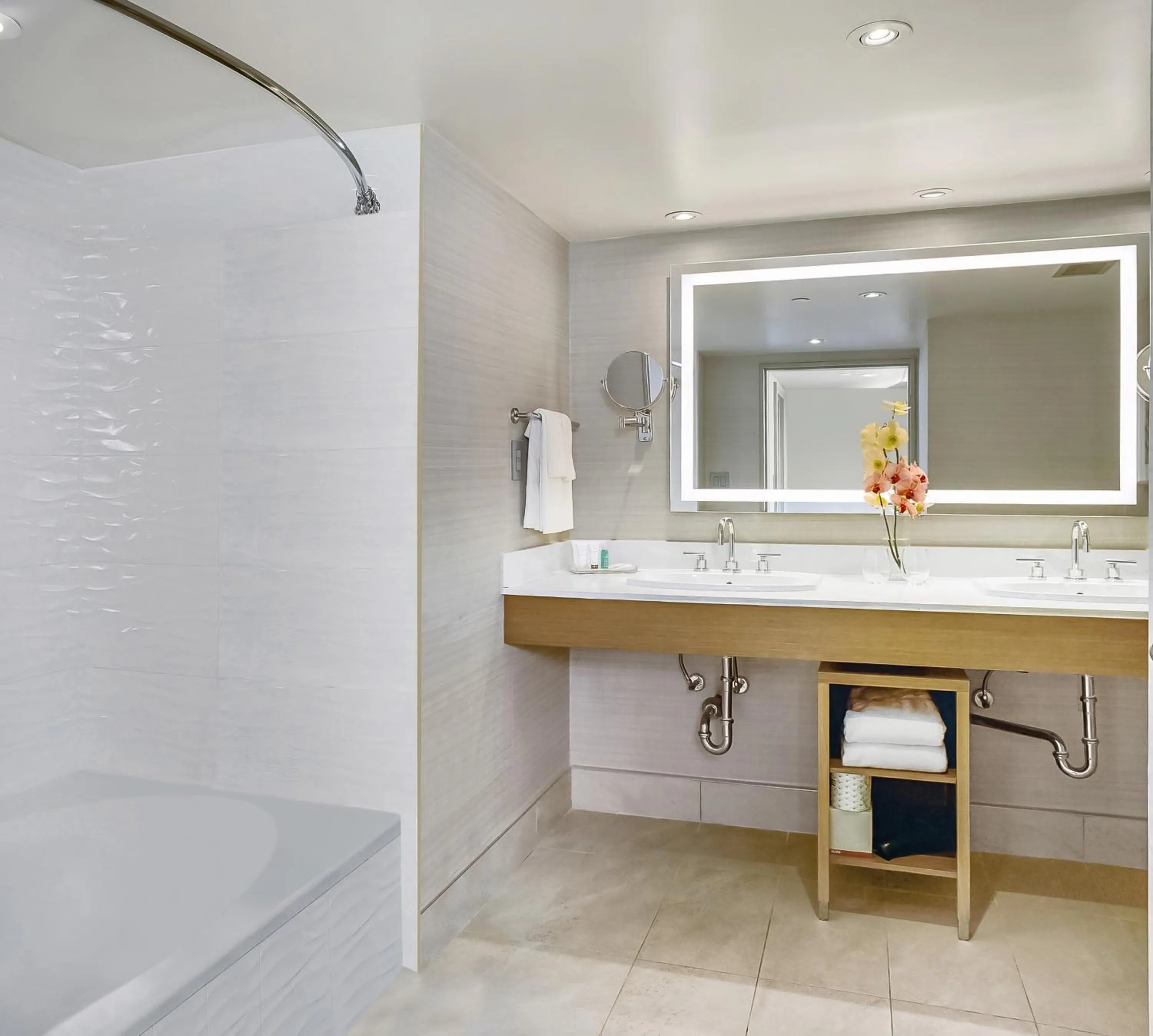 Bathroom in Crowne Plaza Toronto - North York by IHG