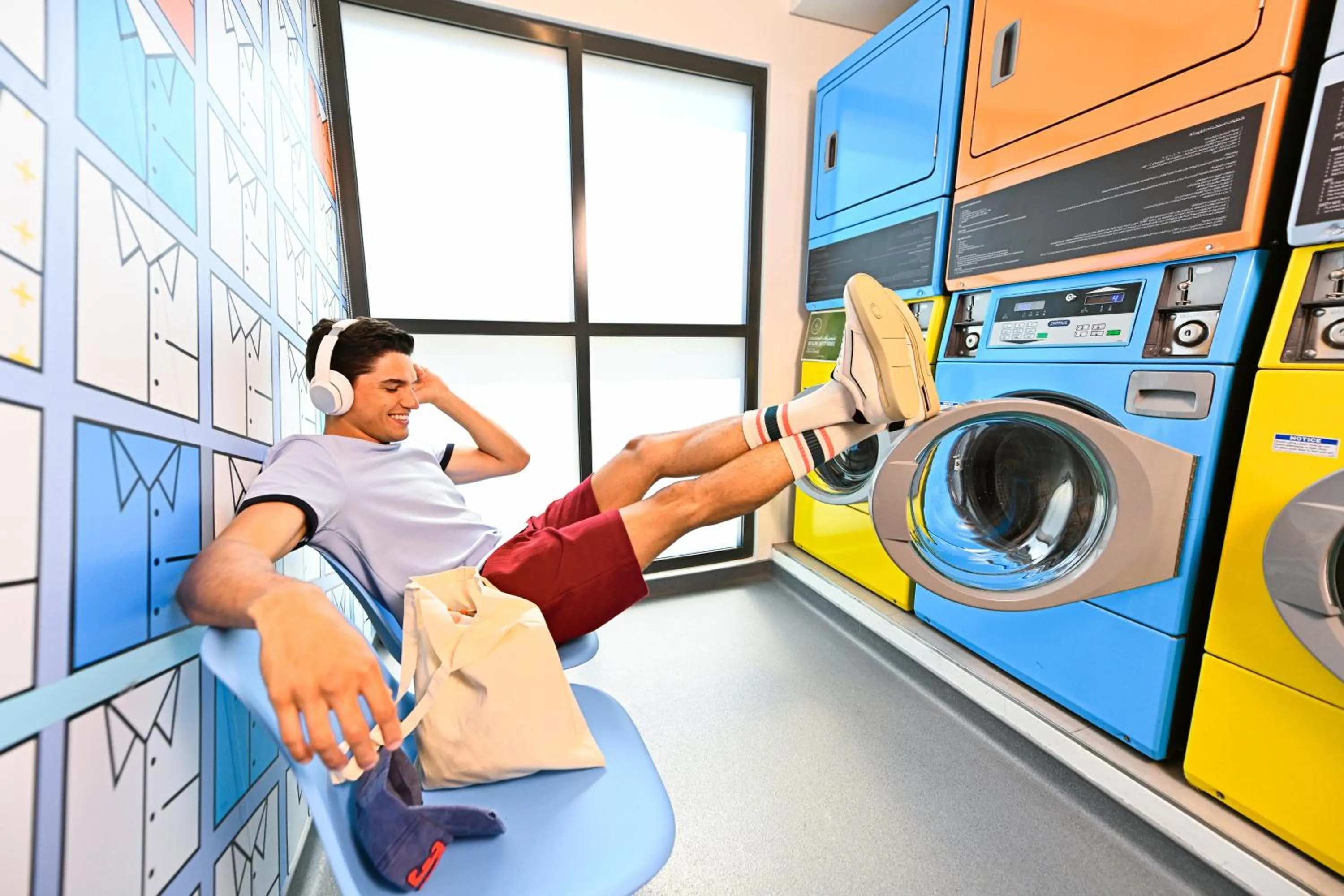 laundry in Rove City Walk