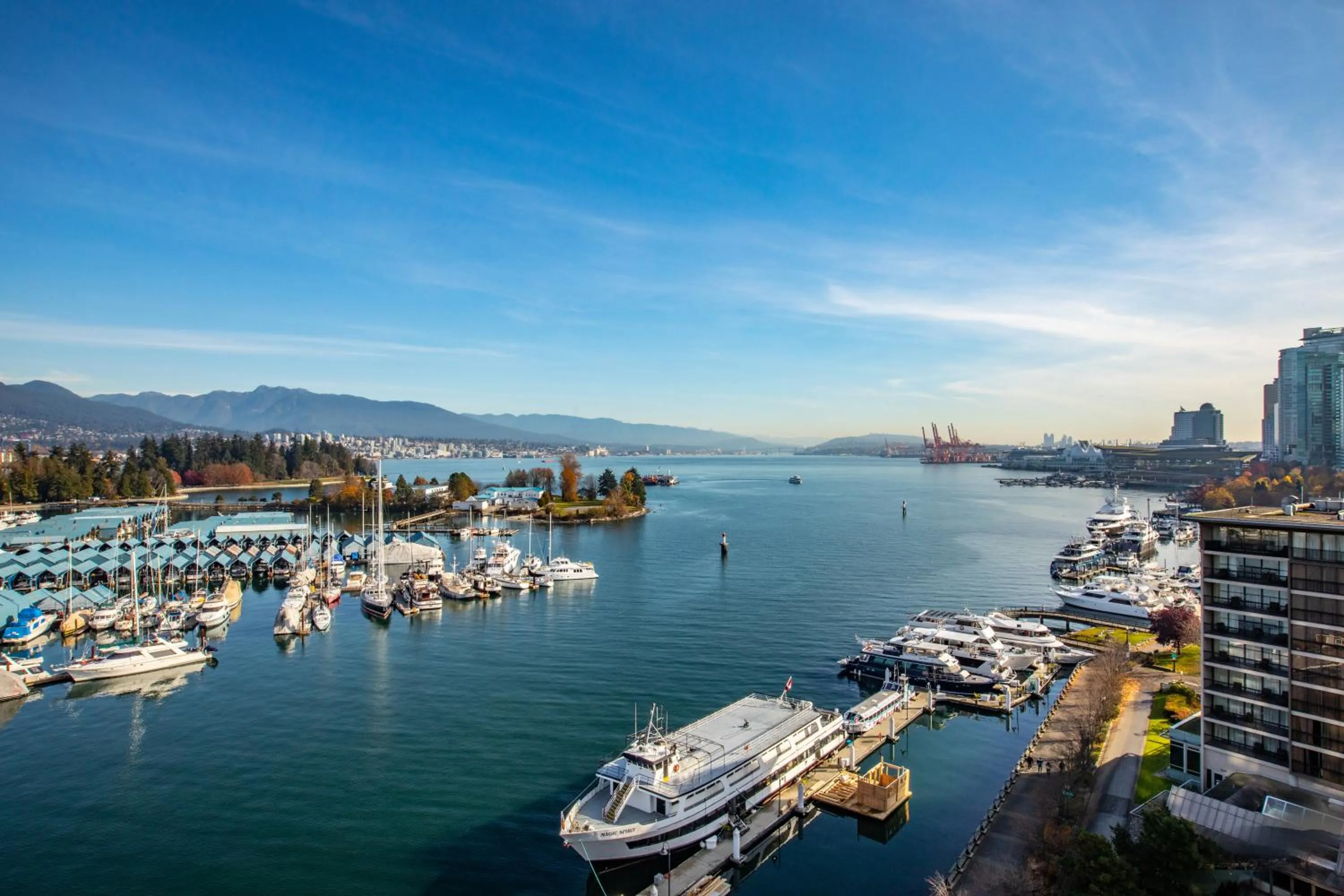 View (from property/room) in The Westin Bayshore, Vancouver