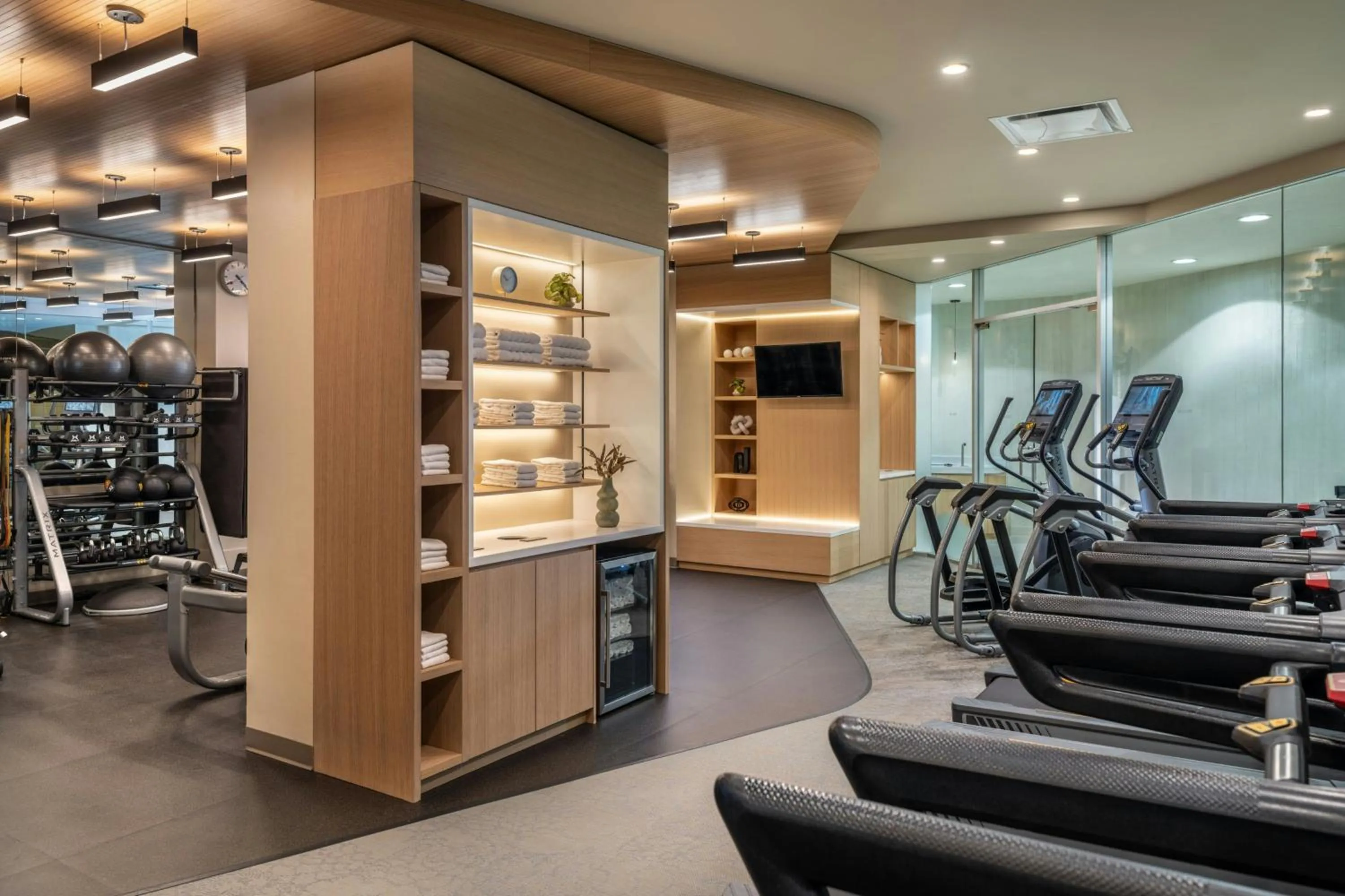 Fitness centre/facilities in The Westin Bayshore, Vancouver