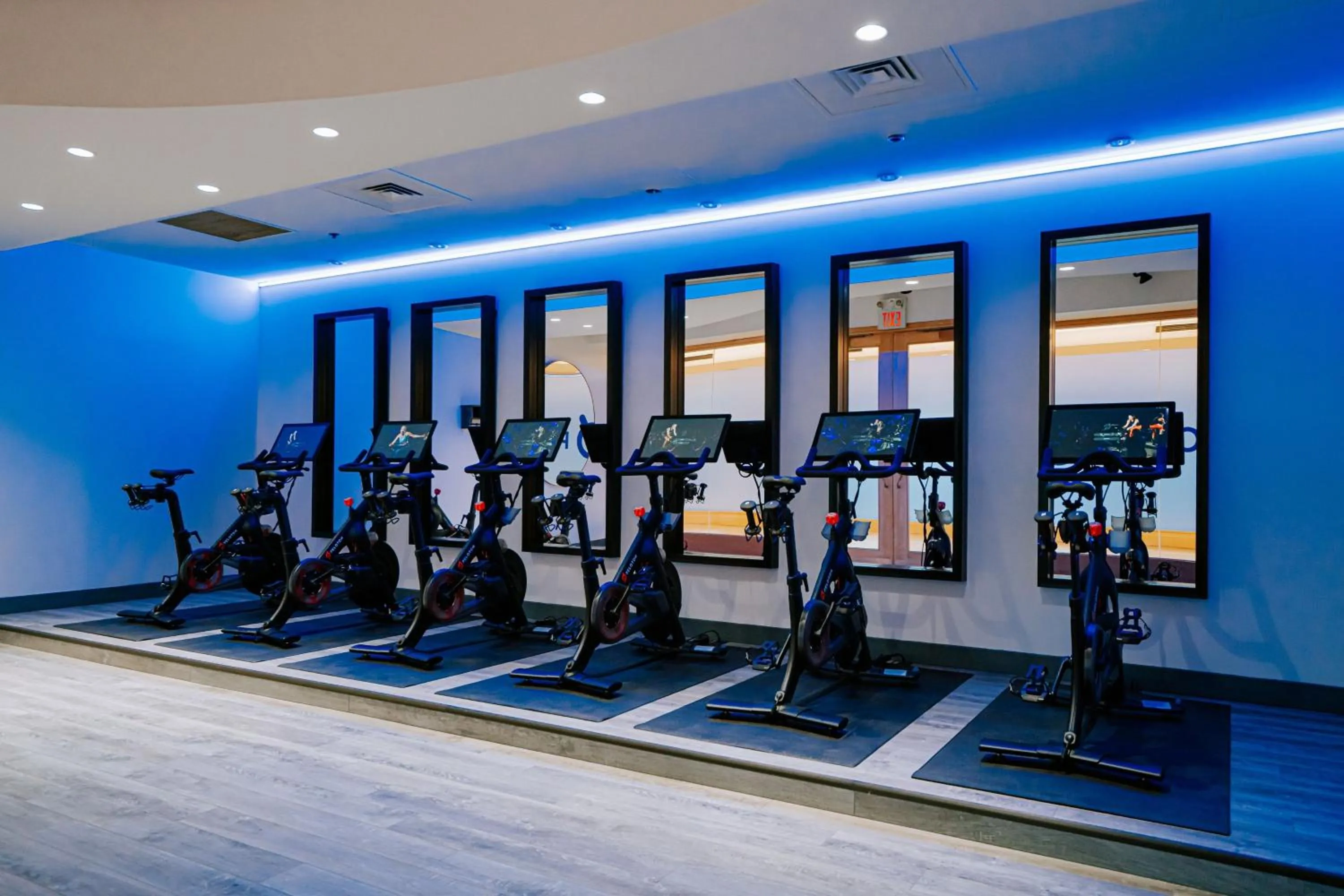 Fitness centre/facilities in The Westin Bayshore, Vancouver