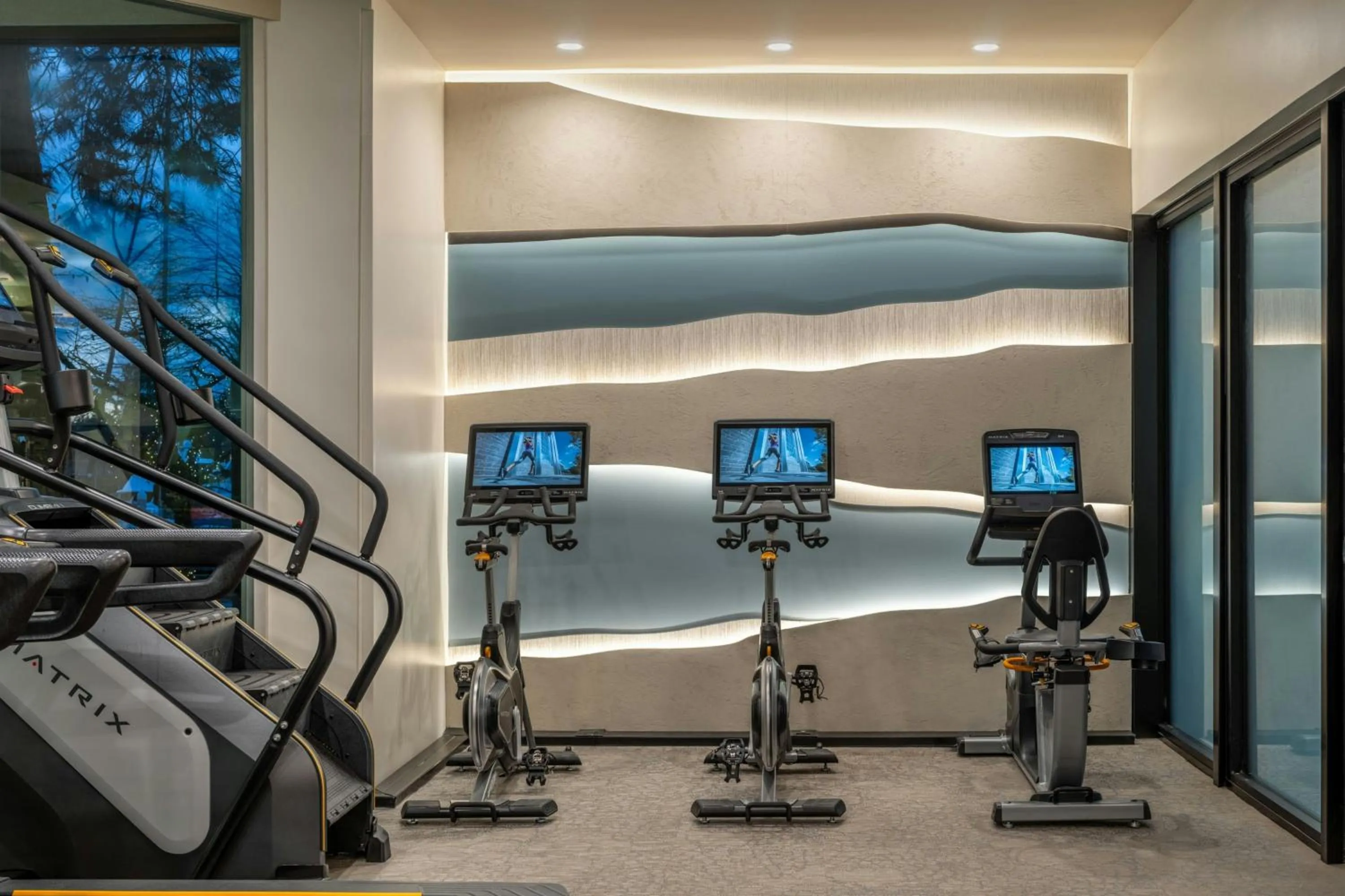 Fitness centre/facilities in The Westin Bayshore, Vancouver