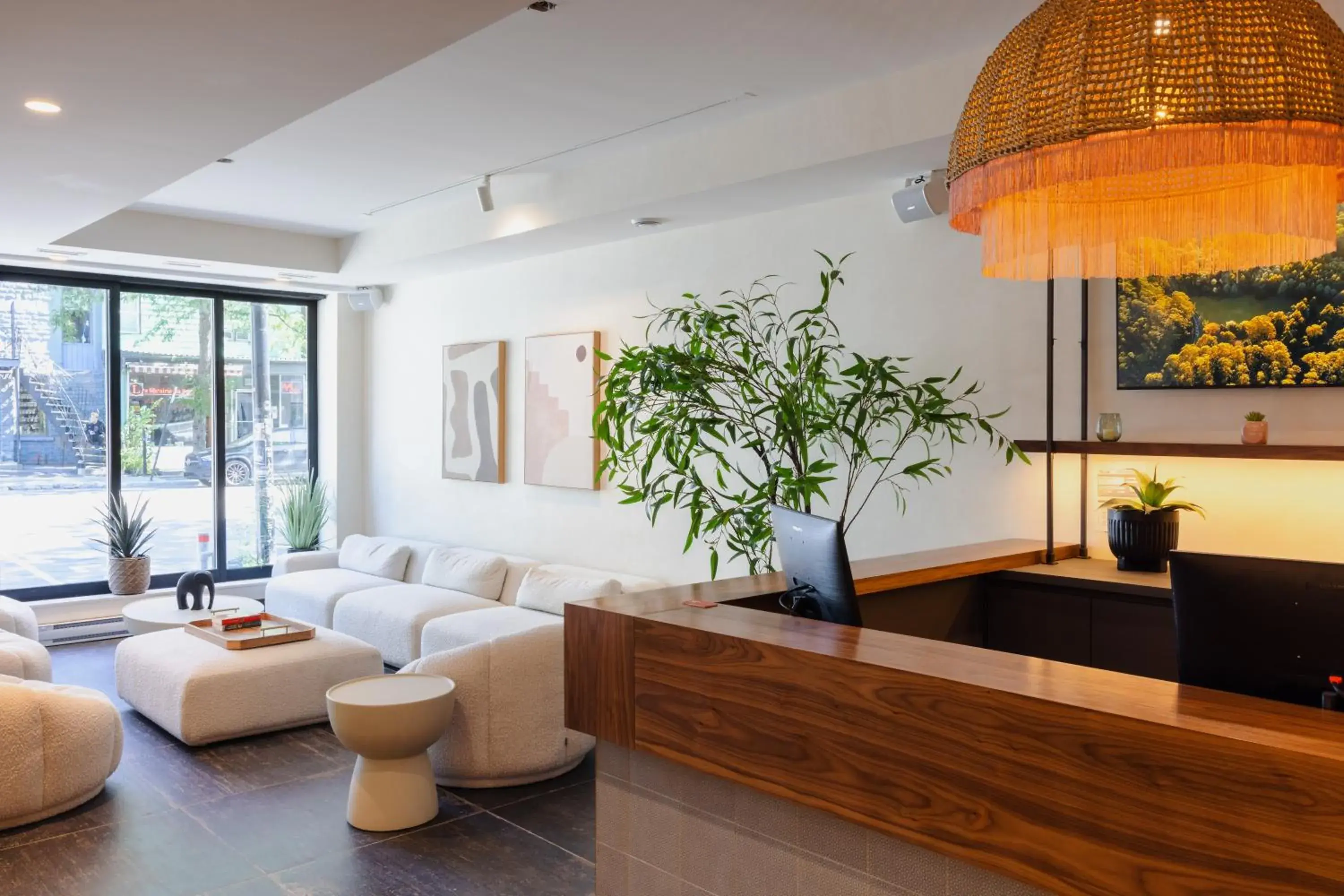 Lobby or reception in hotel & spa Carré Saint-Louis Lobby or reception in hotel & spa Carré Saint-Louis