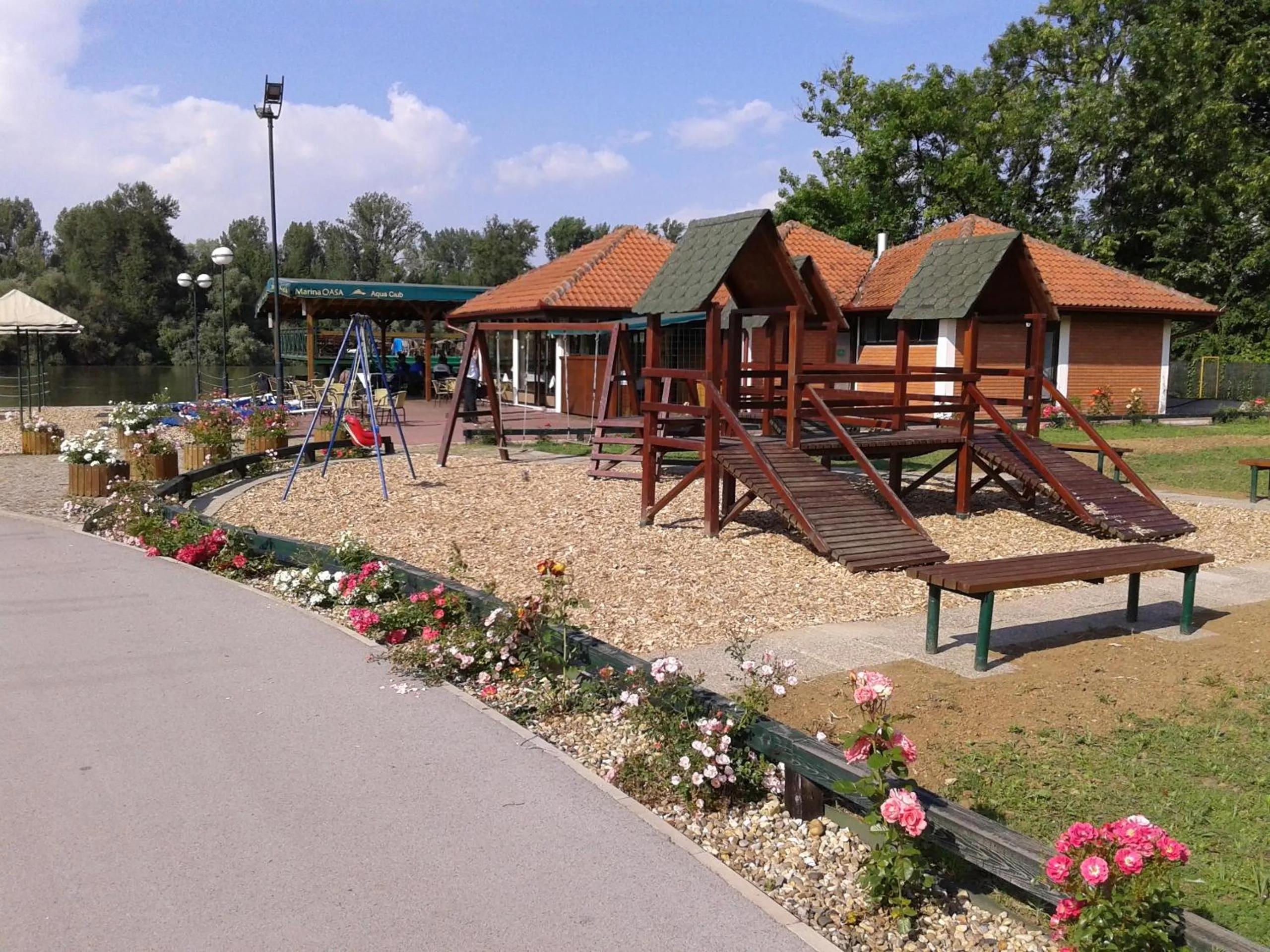 Children play ground in Hotel Marina Agreena