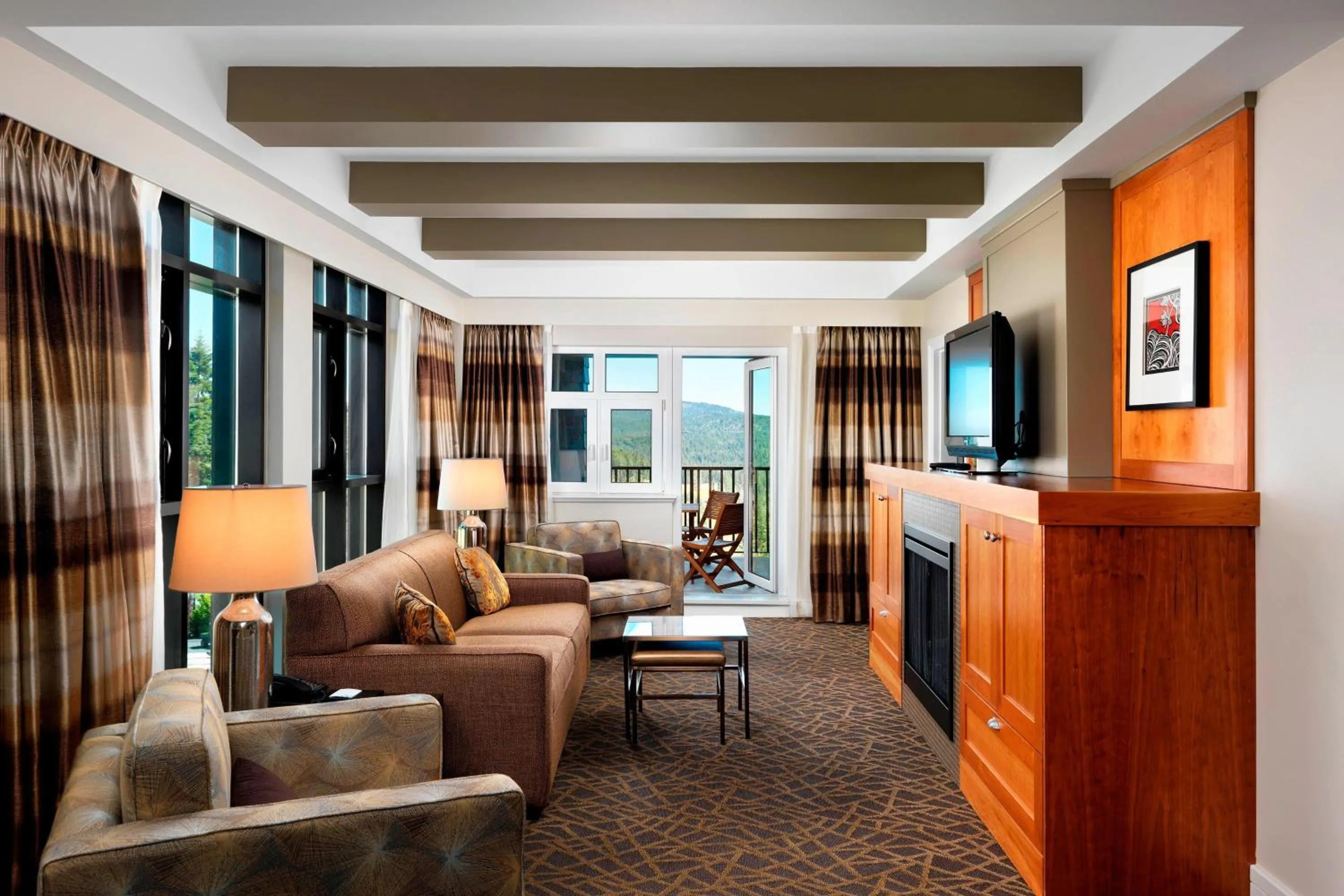 Living room in The Westin Bear Mountain Resort & Spa, Victoria