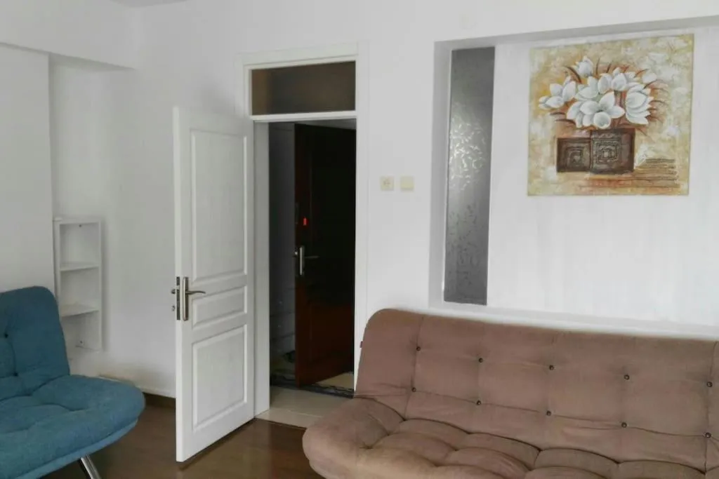 Living room in Uysal Suite and Loft Seaside