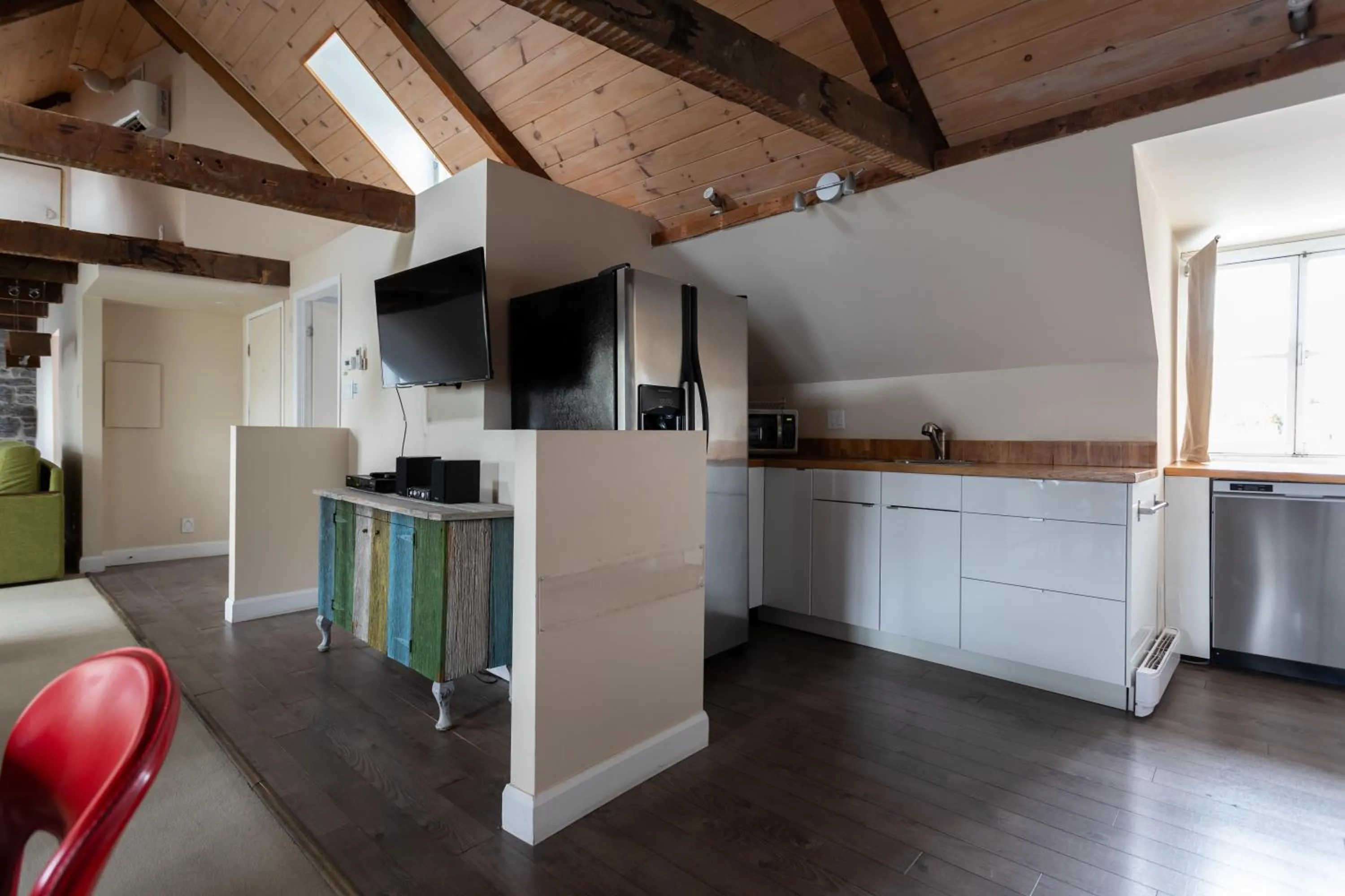 Kitchen or kitchenette in Hotel Champlain