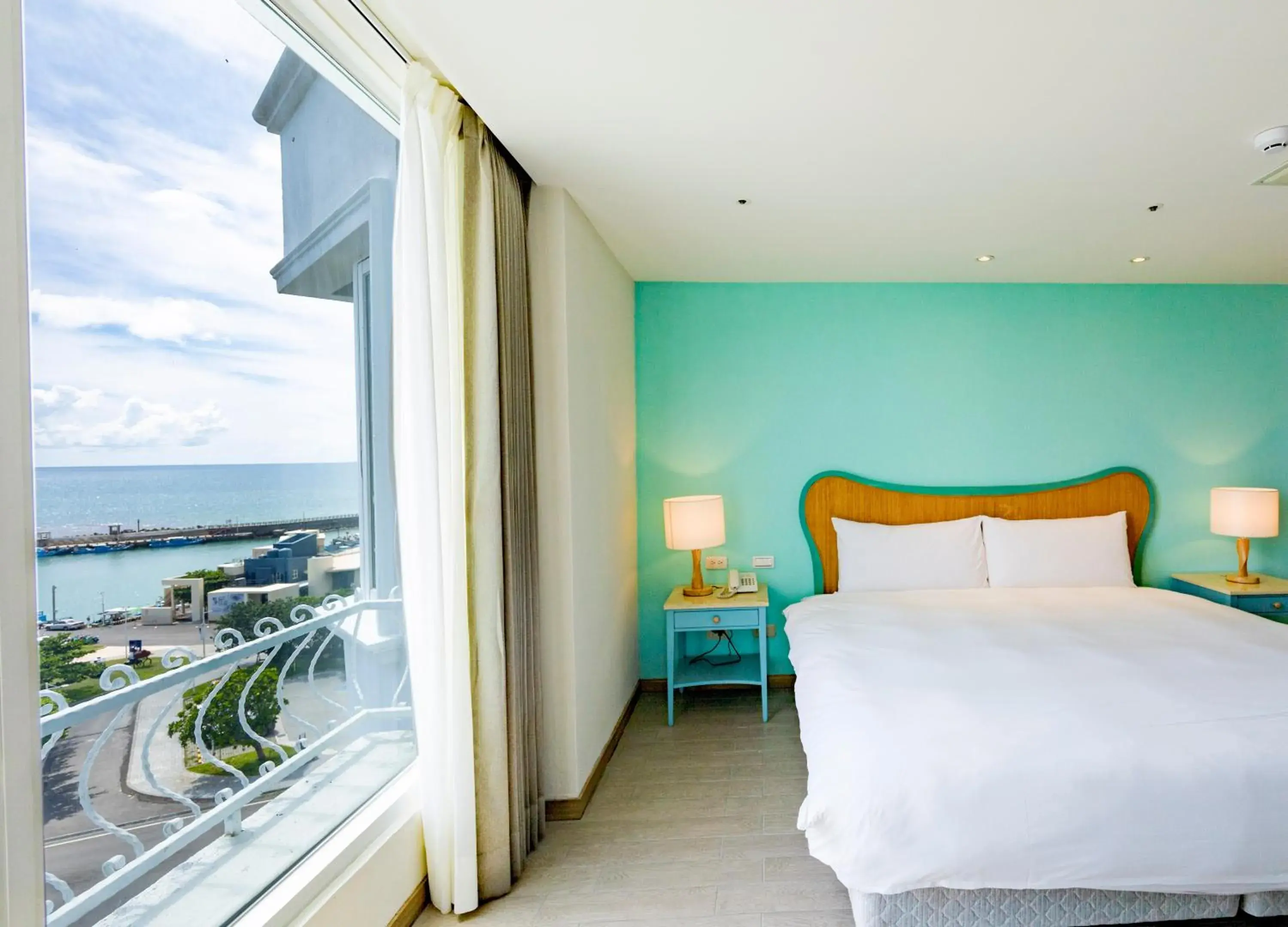 Bed in Kenting Long Beach Hotel Bed in Kenting Long Beach Hotel