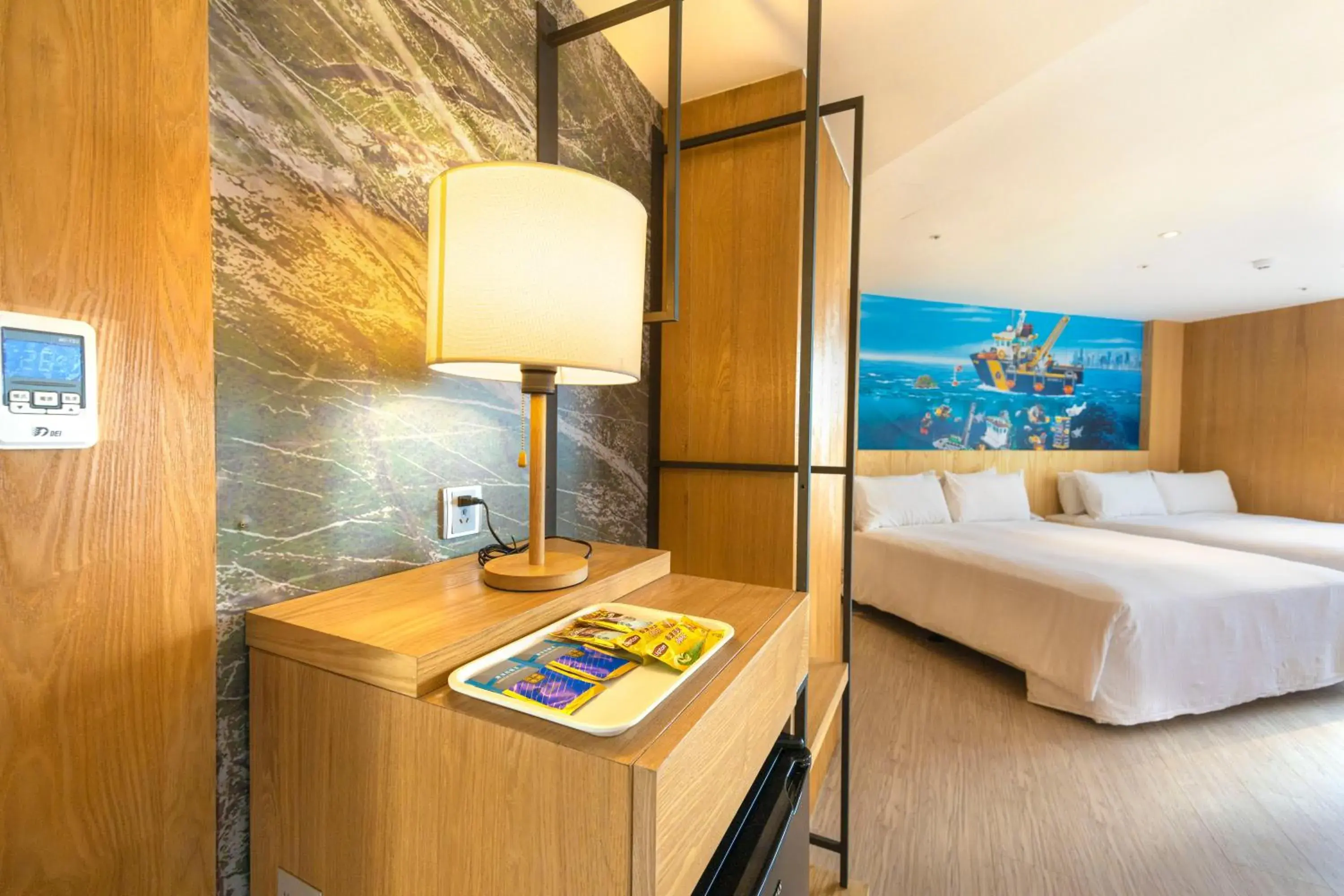 Bedroom, Bed in Kenting Long Beach Hotel Bedroom, Bed in Kenting Long Beach Hotel