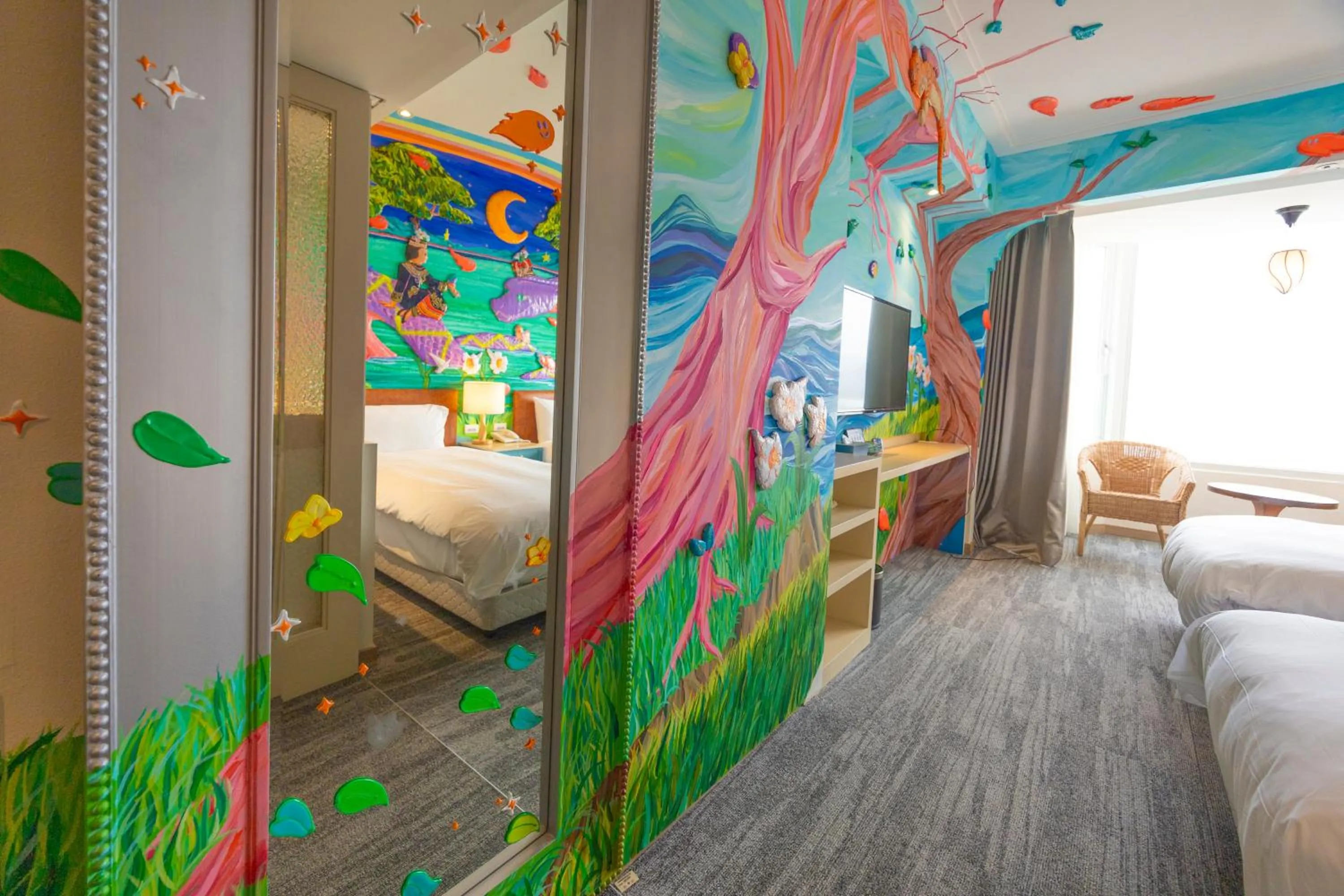 Photo of the whole room, Bed in Kenting Long Beach Hotel