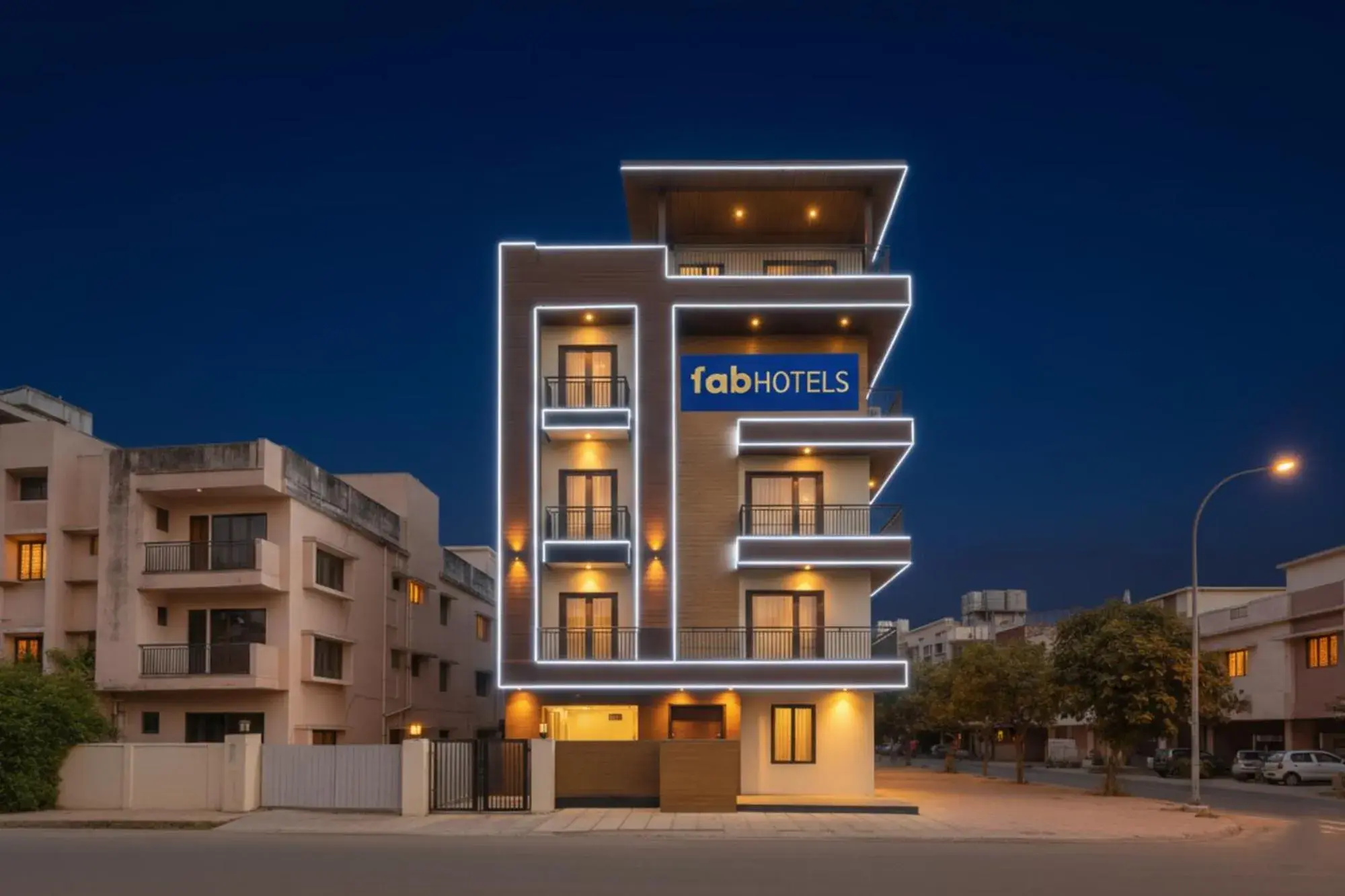 Property building in FabHotel F9 Sector 19 Property building in FabHotel F9 Sector 19