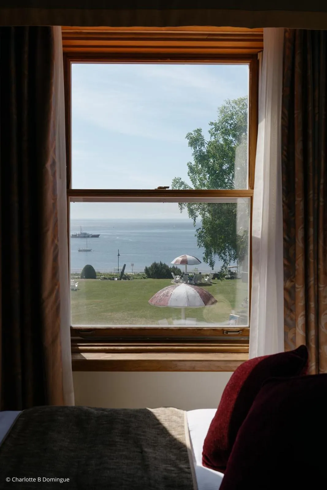 River view in Hotel Tadoussac