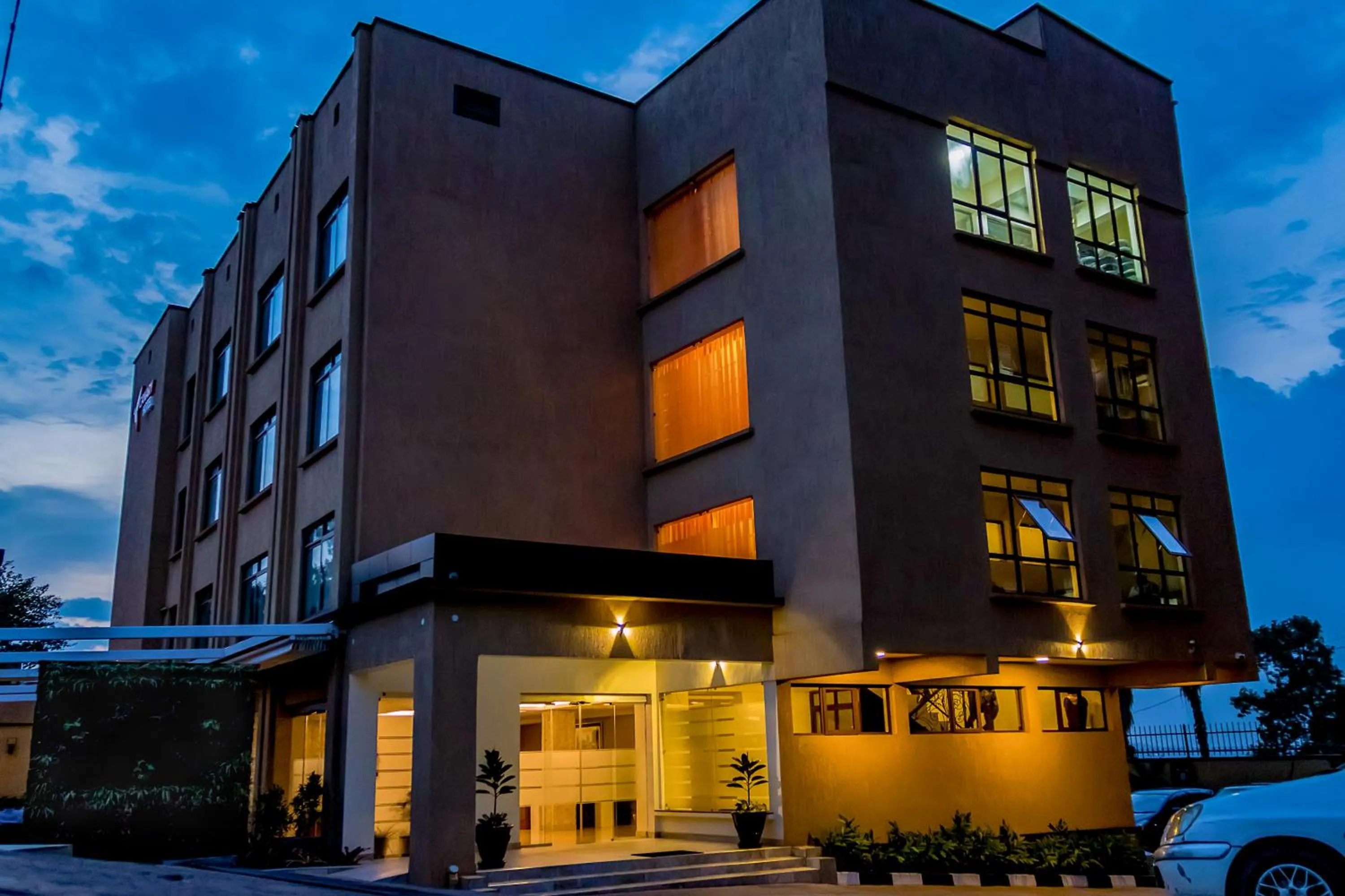 Property building in Canary Hotel Kampala