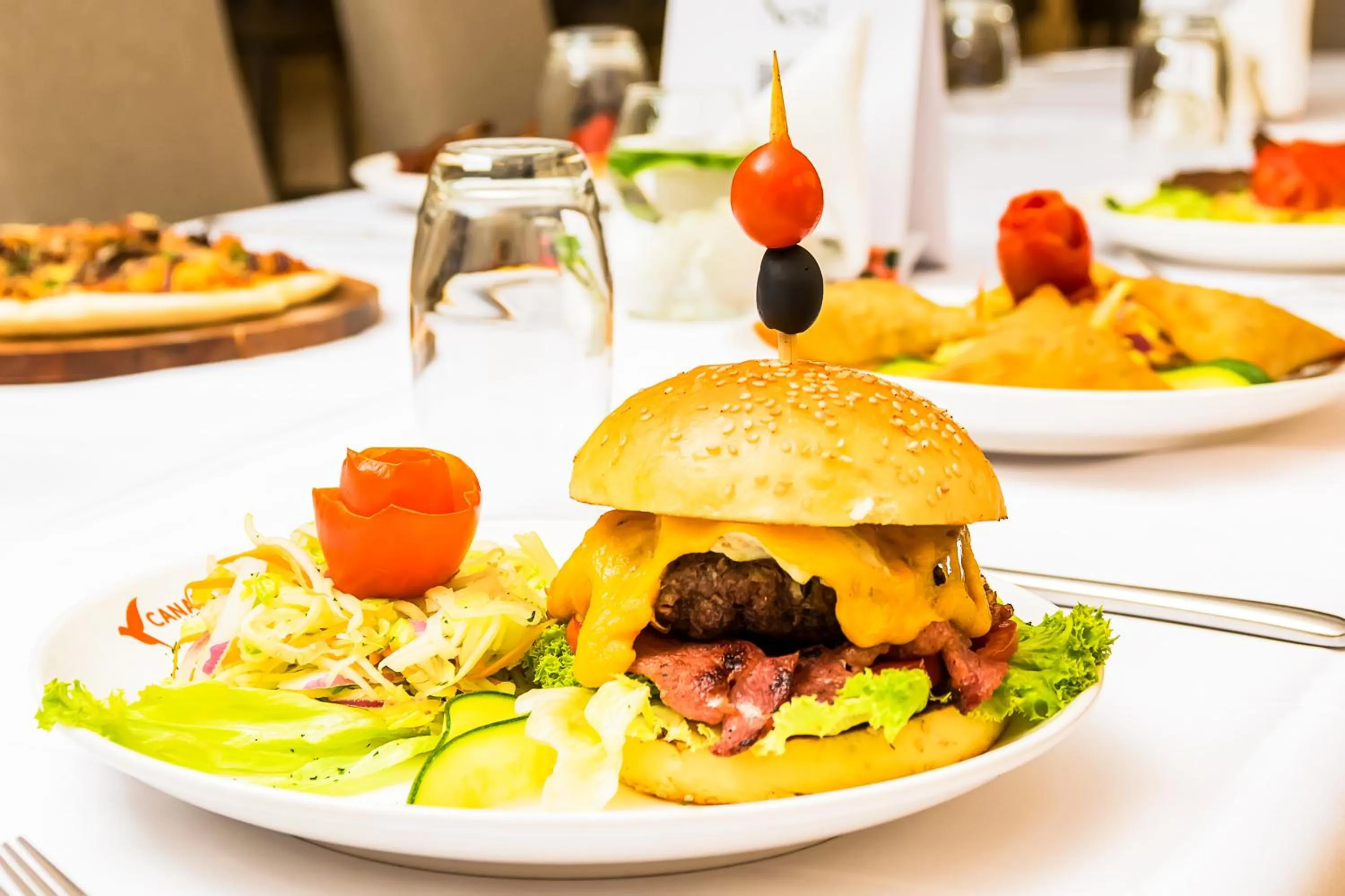 Food in Canary Hotel Kampala