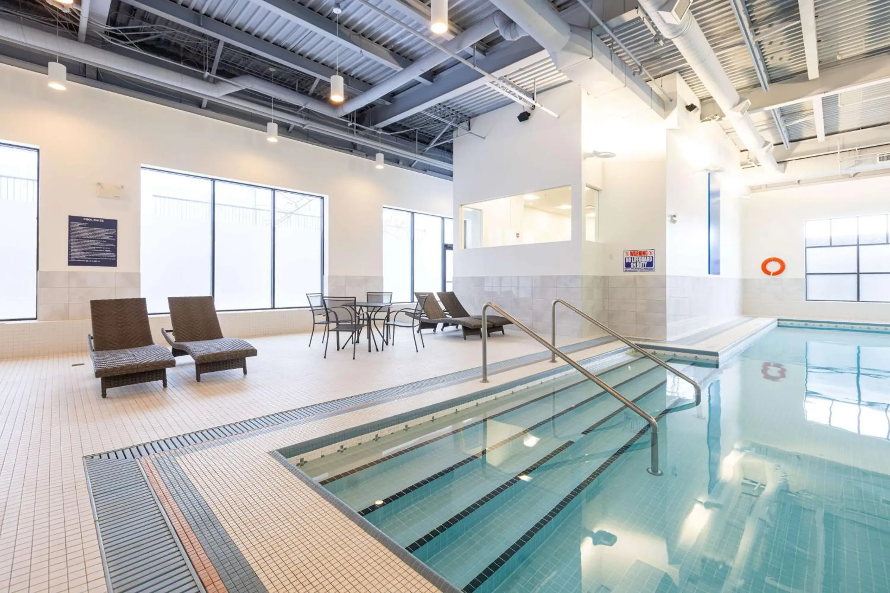 Pool view in DoubleTree by Hilton Calgary North Pool view in DoubleTree by Hilton Calgary North