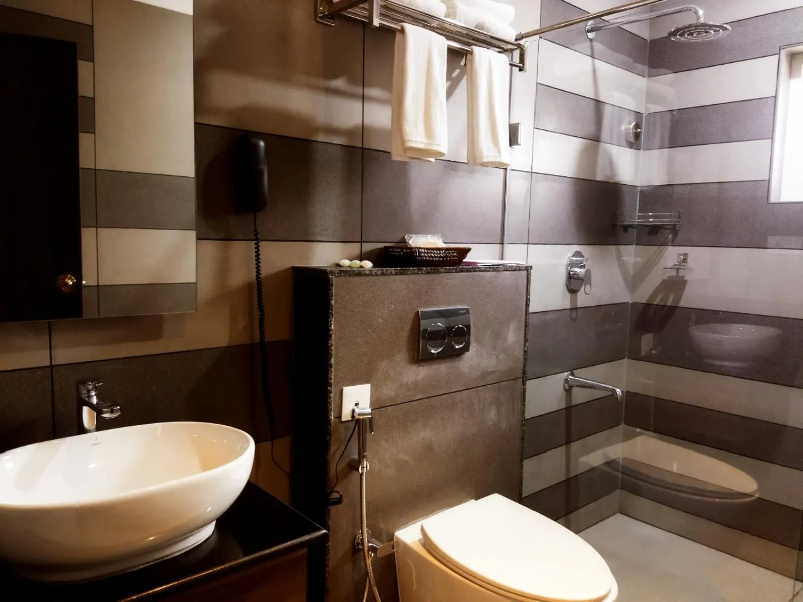 Bathroom in Ramee Wolkenburg Resort & Spa, Munnar