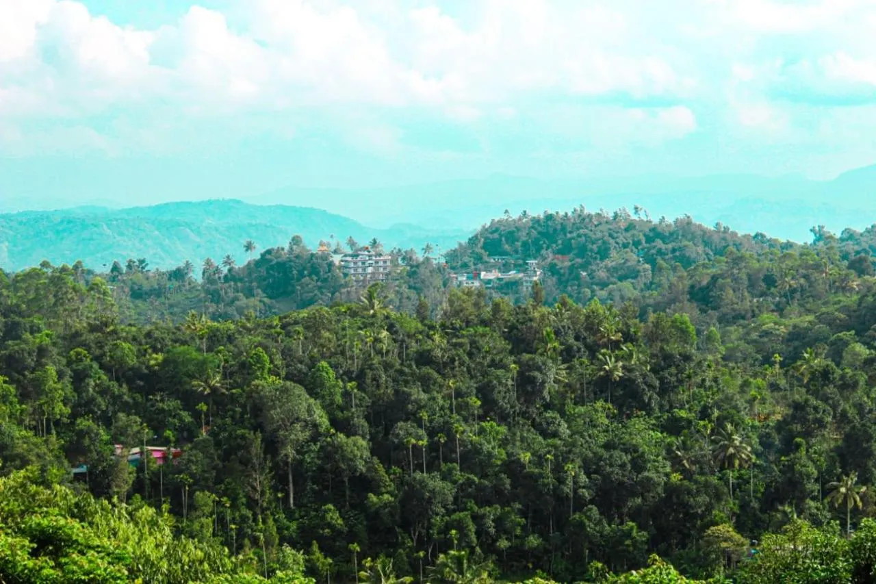 Mountain view in Ramee Wolkenburg Resort & Spa, Munnar