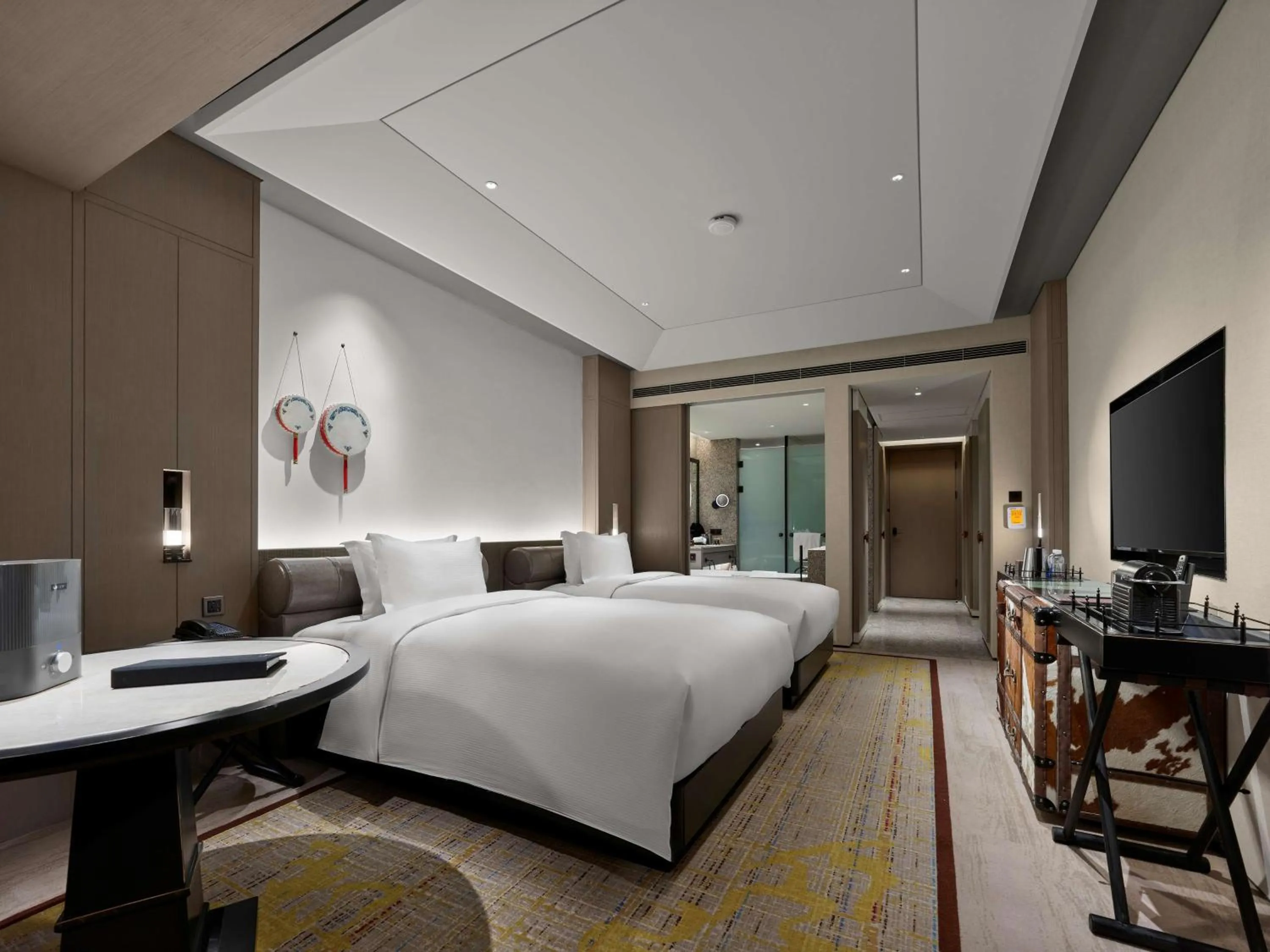 Bed in Hilton Shigatse