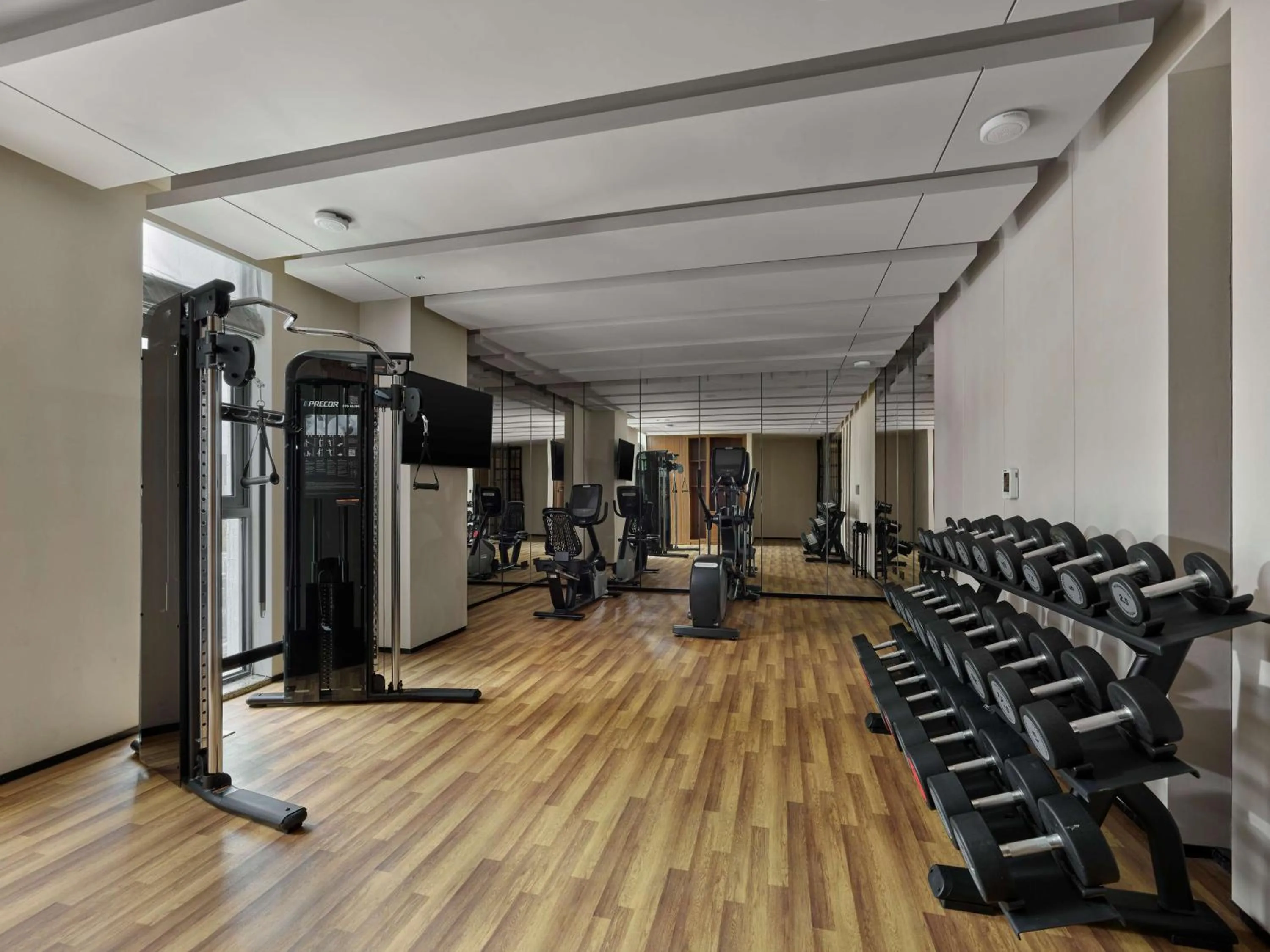Fitness centre/facilities in Hilton Shigatse