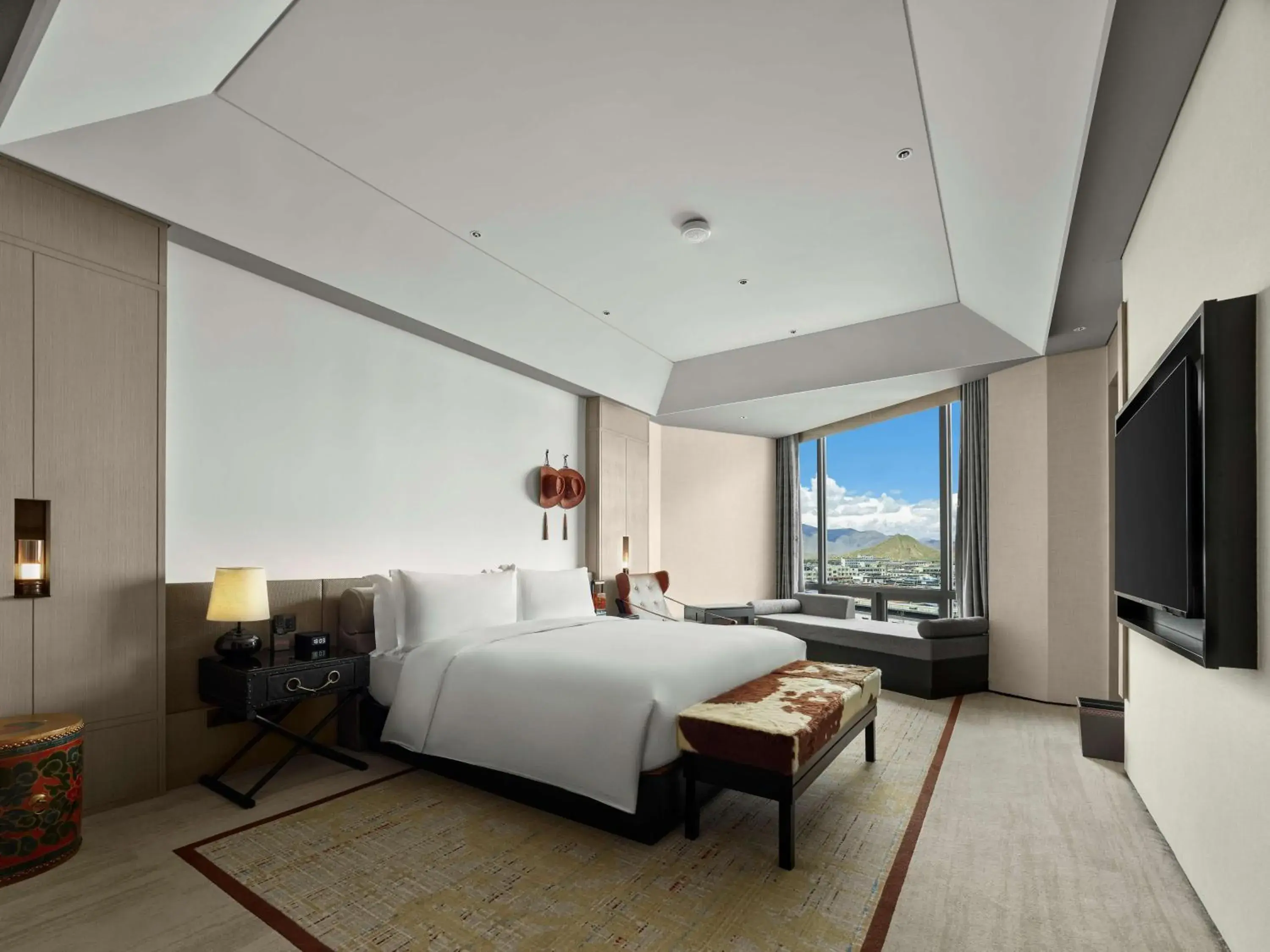 Living room, Bed in Hilton Shigatse Living room, Bed in Hilton Shigatse