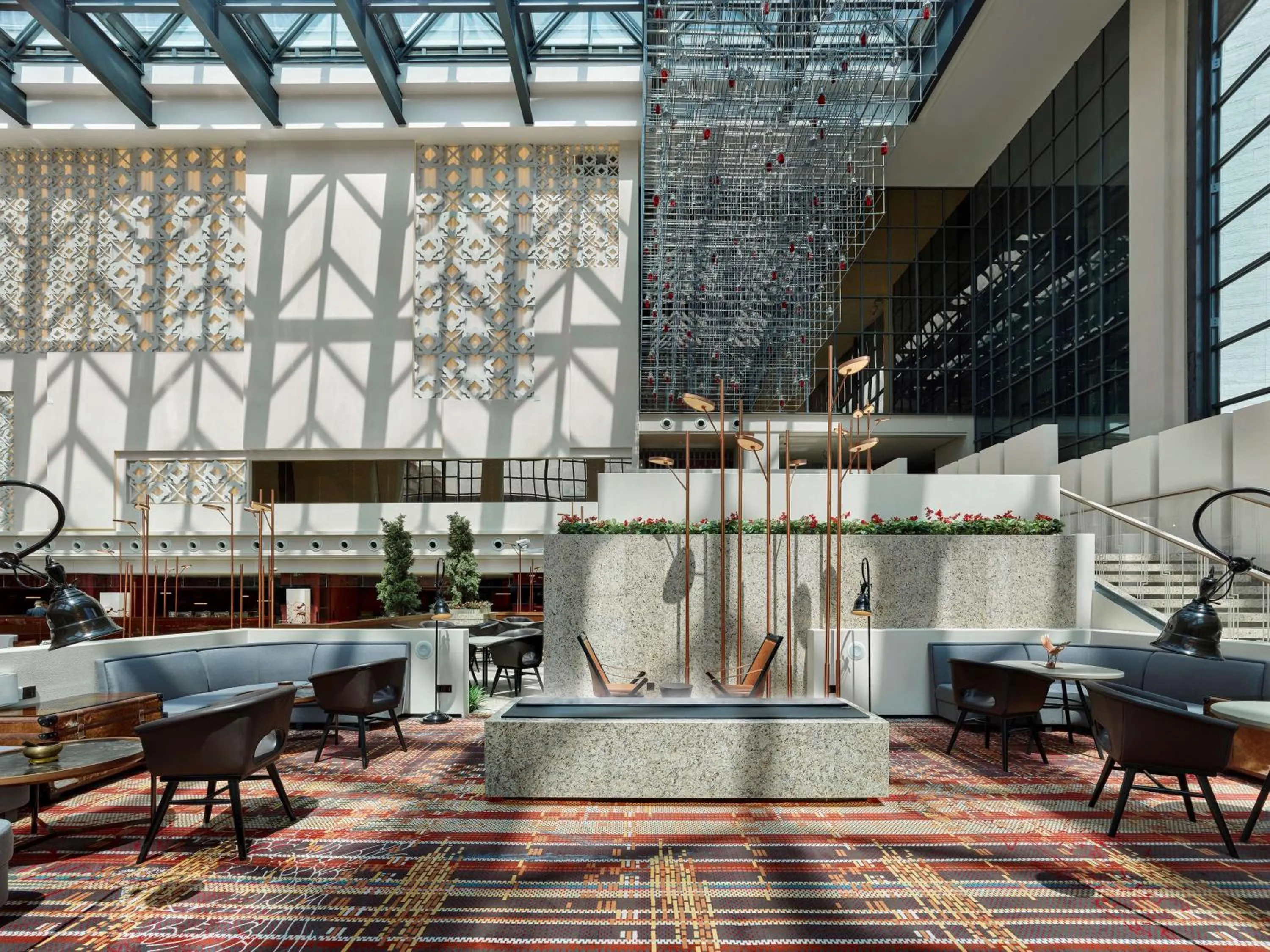 Lobby or reception in Hilton Shigatse