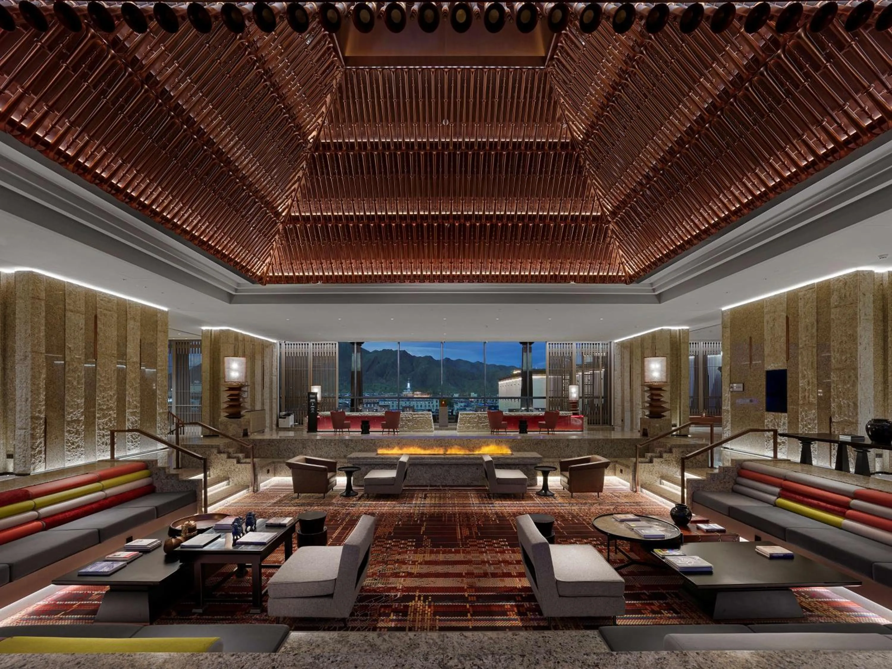 Lobby or reception in Hilton Shigatse