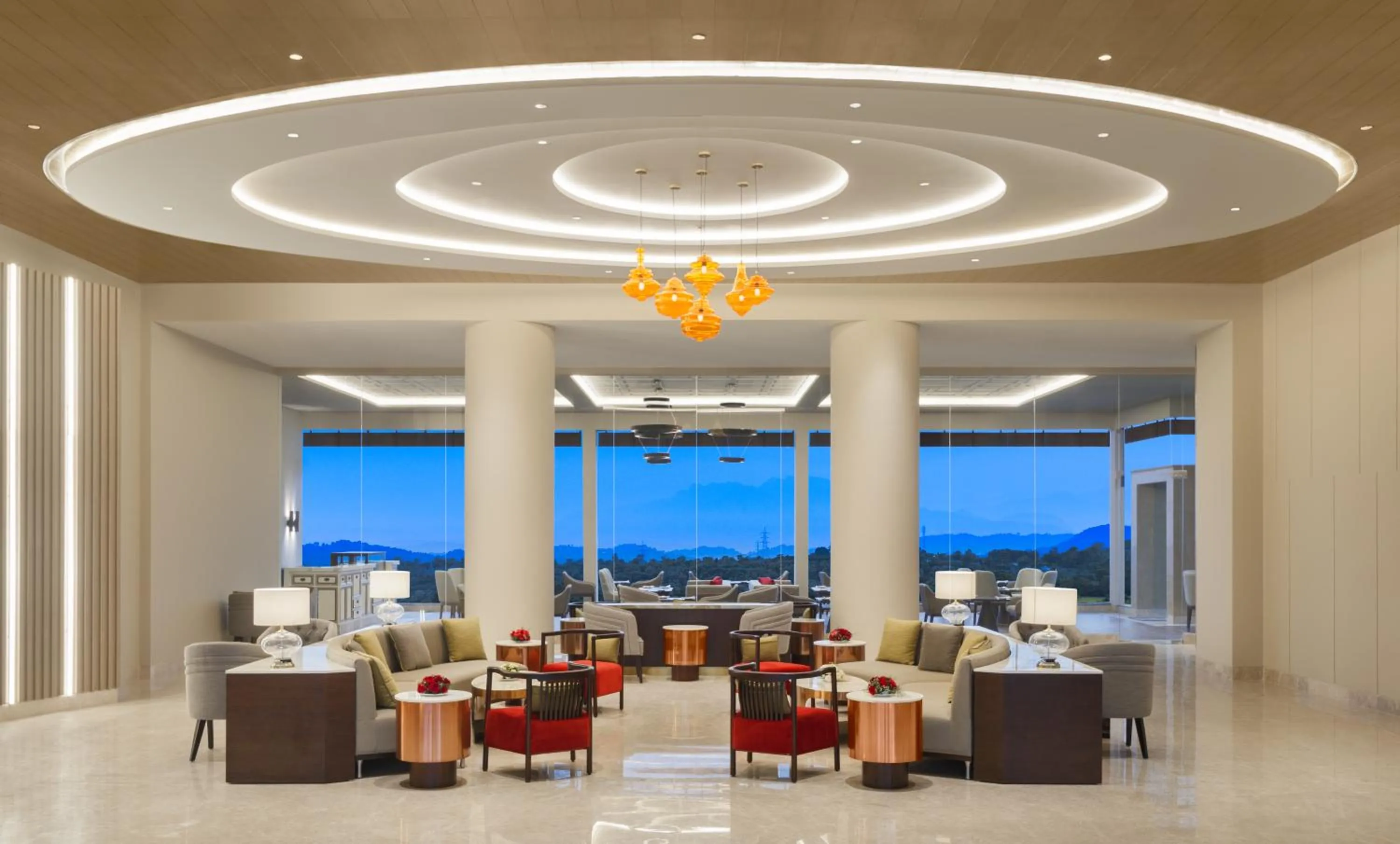 Lobby or reception in Welcomhotel By ITC Hotels, Katra